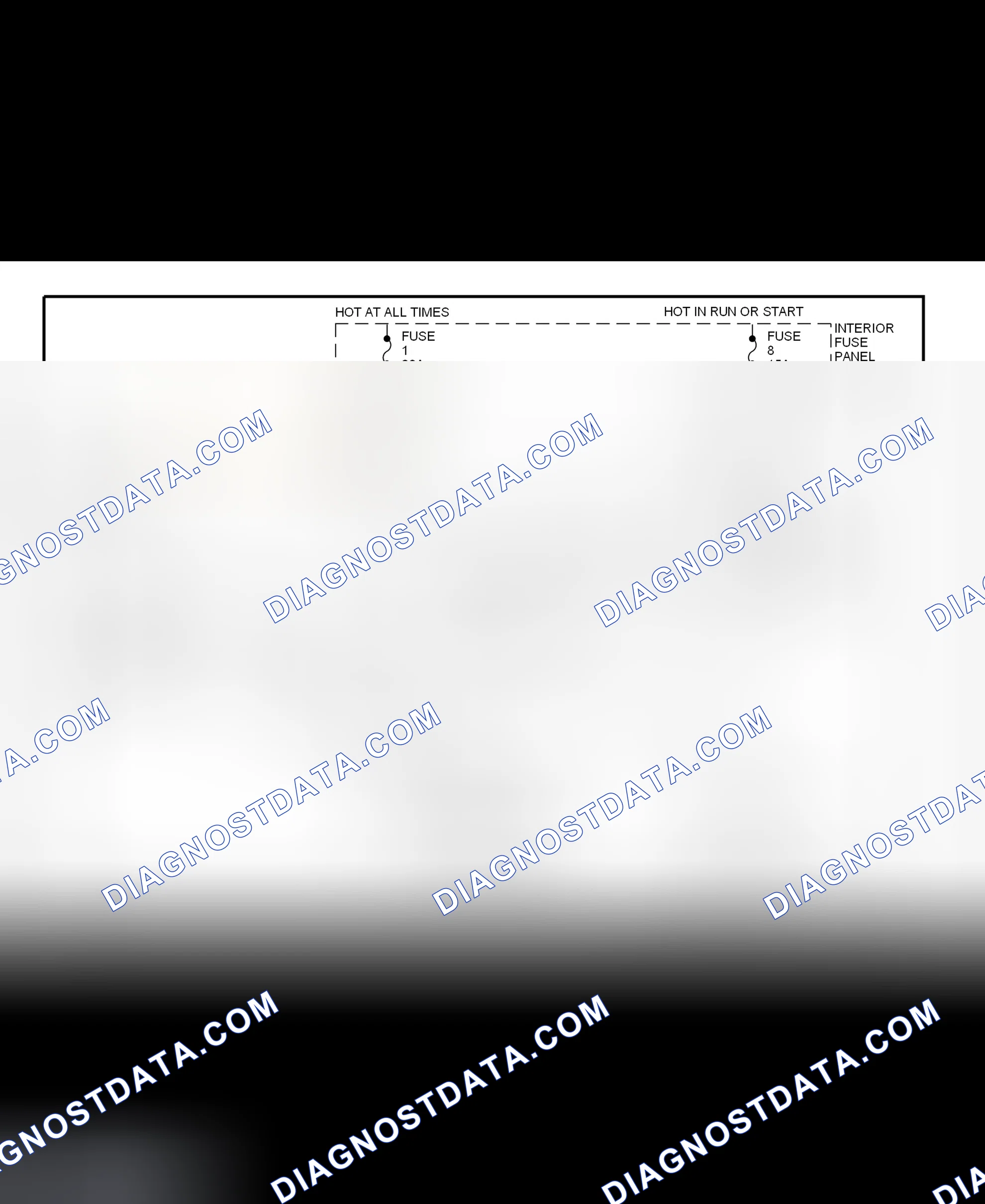 Scheme 145: Shift Interlock System Wiring Diagram (1997 Probe)