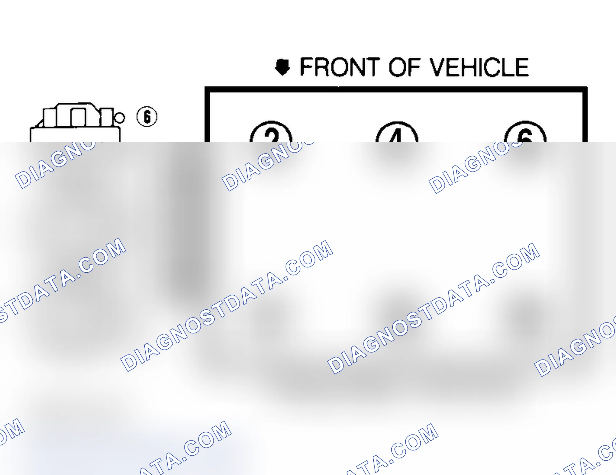 Scheme 6: Firing Order (3.8L - Except "F" Body)
