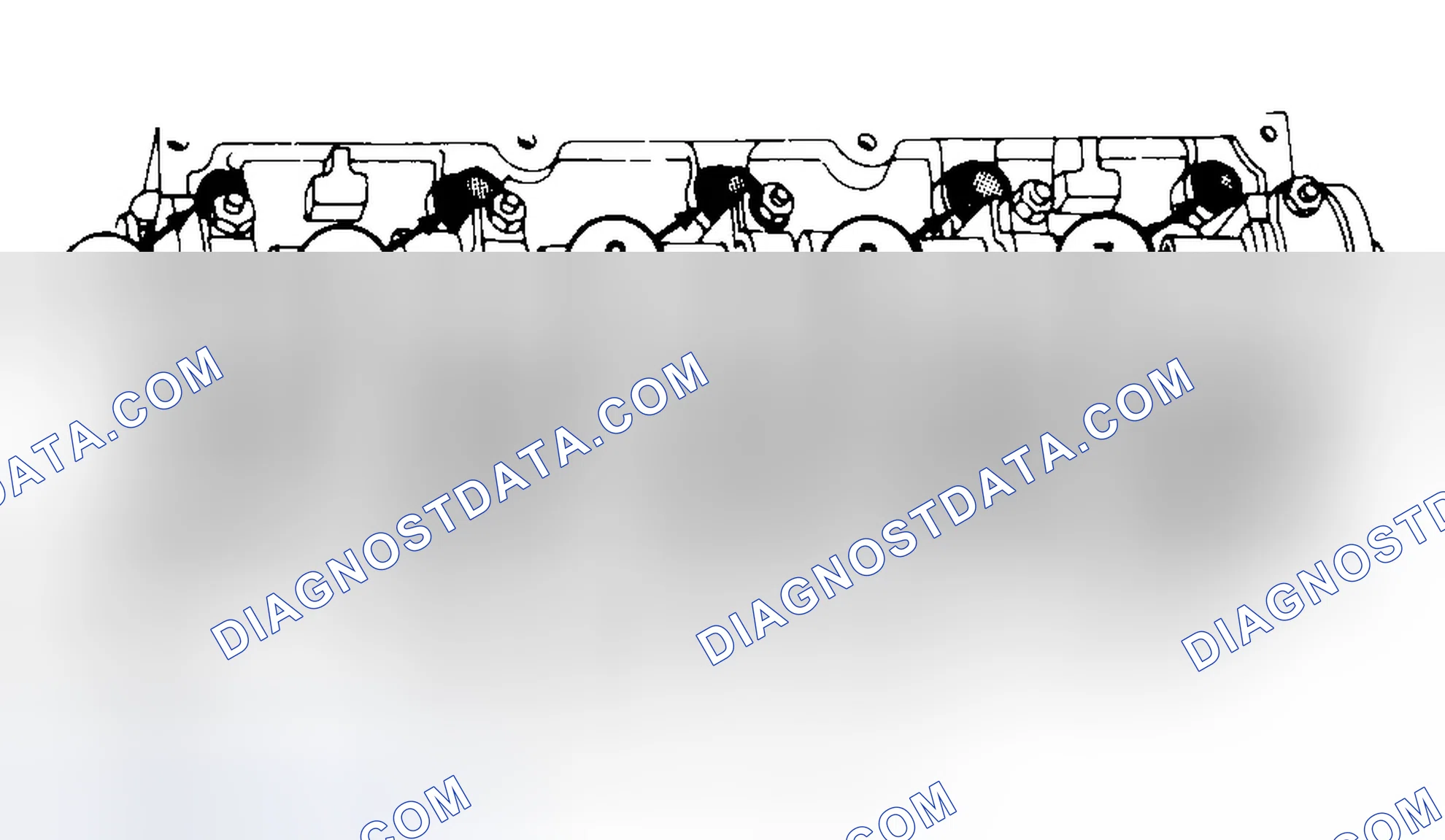 Scheme 7: Typical Cylinder Head Tightening or Loosening Sequence