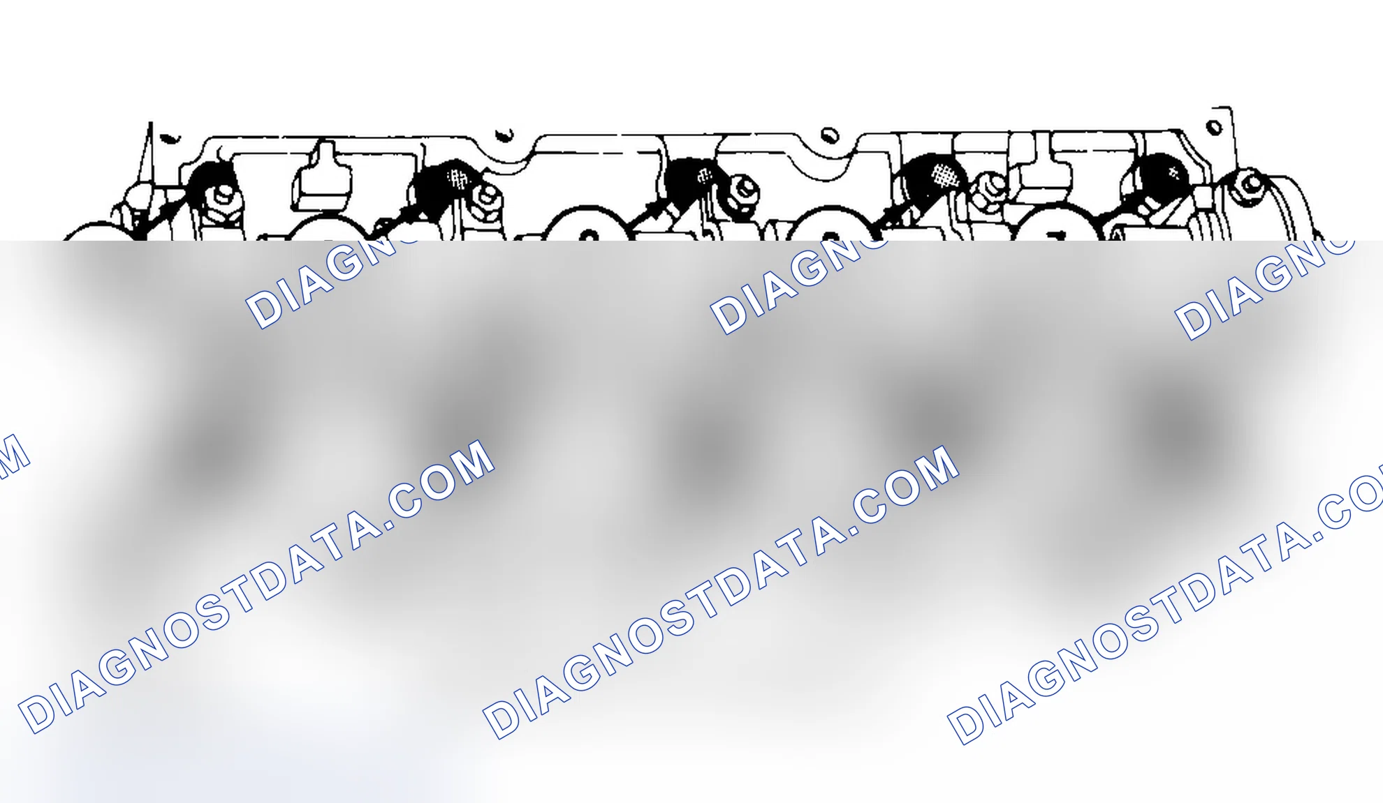 Scheme 7: Typical Cylinder Head Tightening or Loosening Sequence