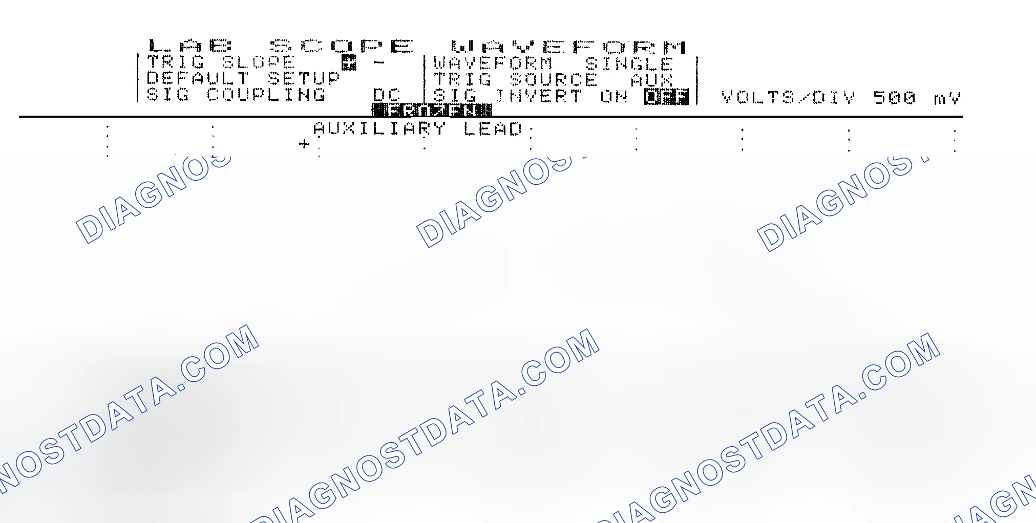 Scheme 14: Single Injector w/Excessive Current Flow - Current Pattern