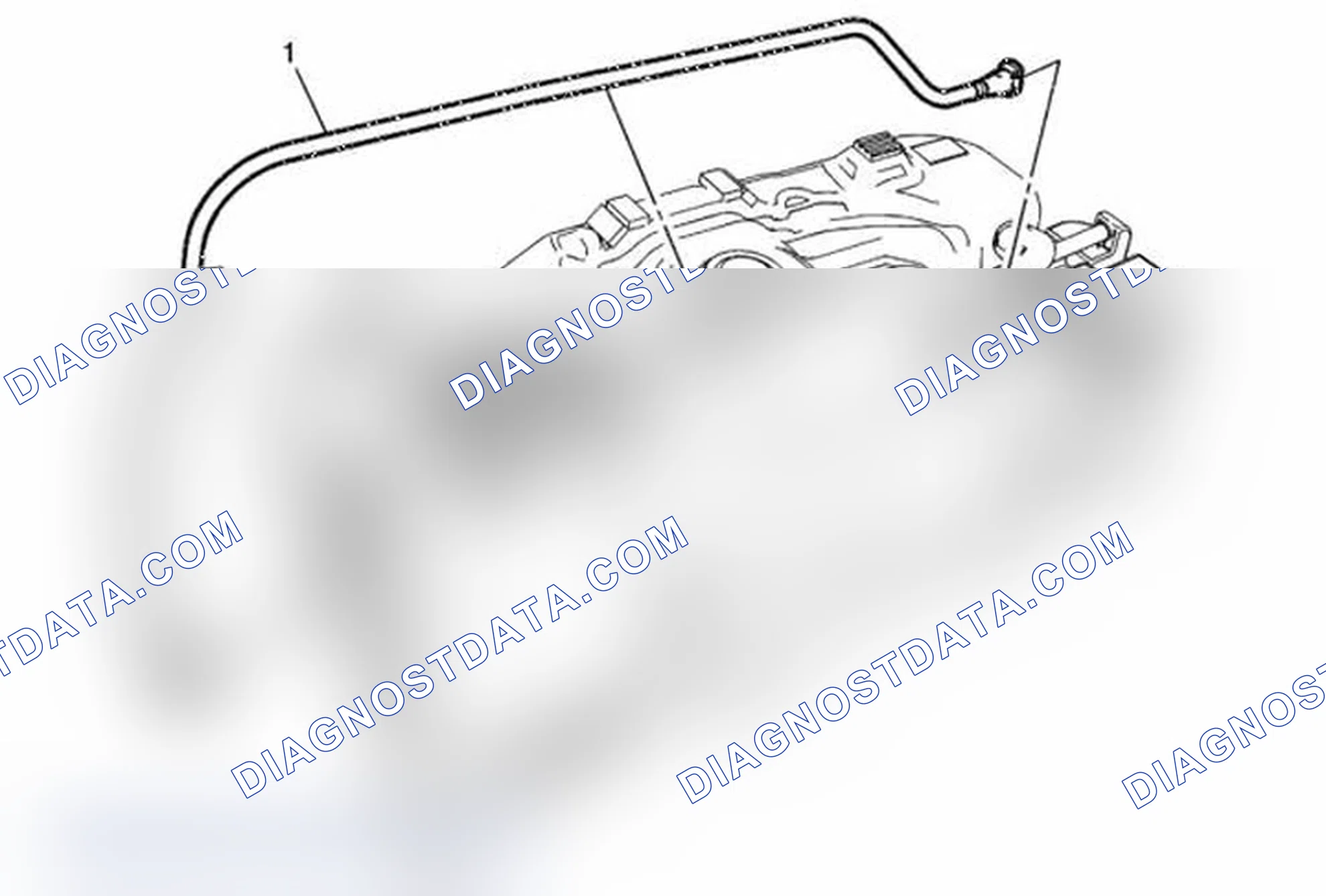 Scheme 22: Evaporative Emission System Hose/Pipe Replacement (Canister to Pipe FWD)
