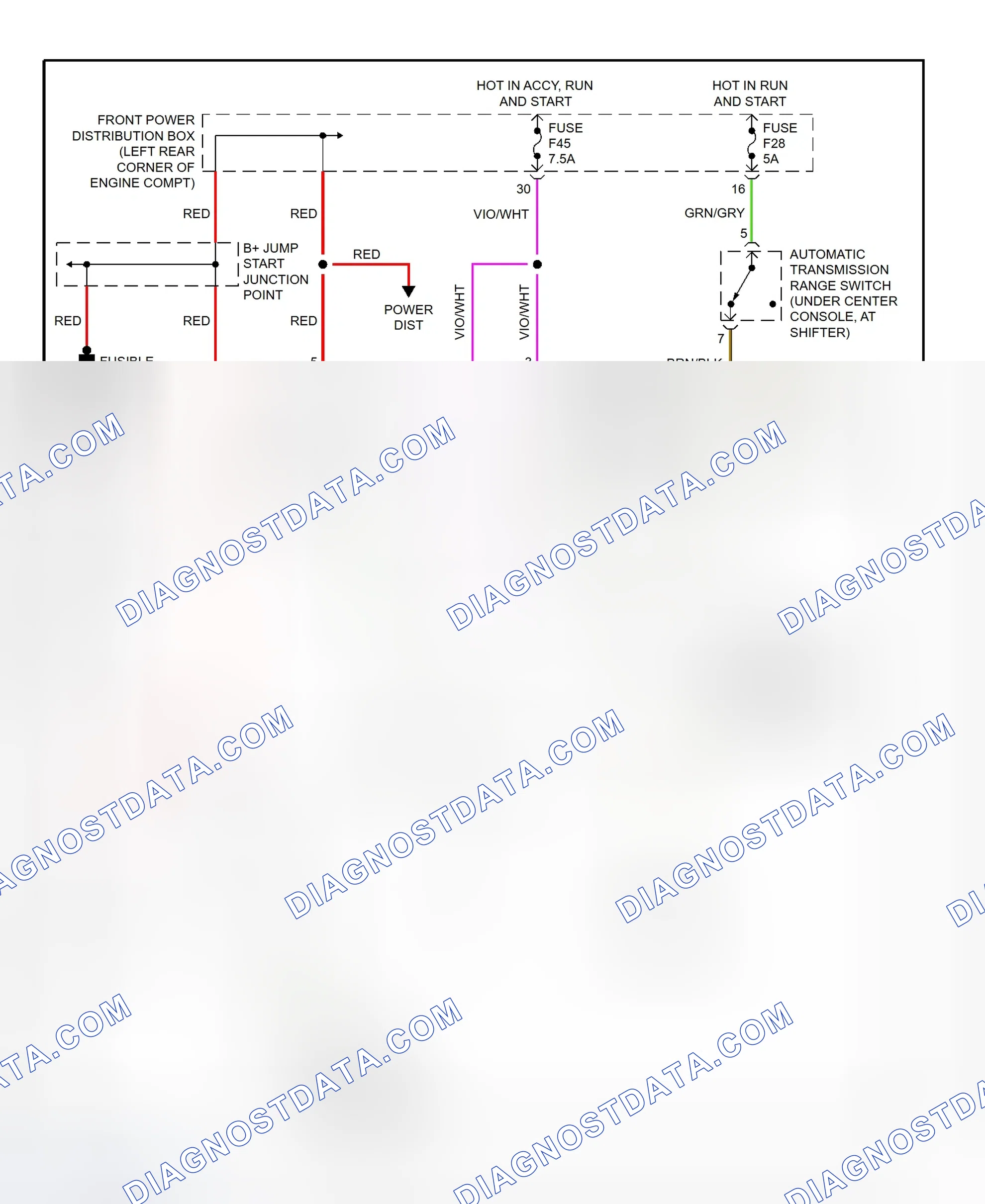Scheme 3: Starting System Wiring Diagram (1999 318ti)