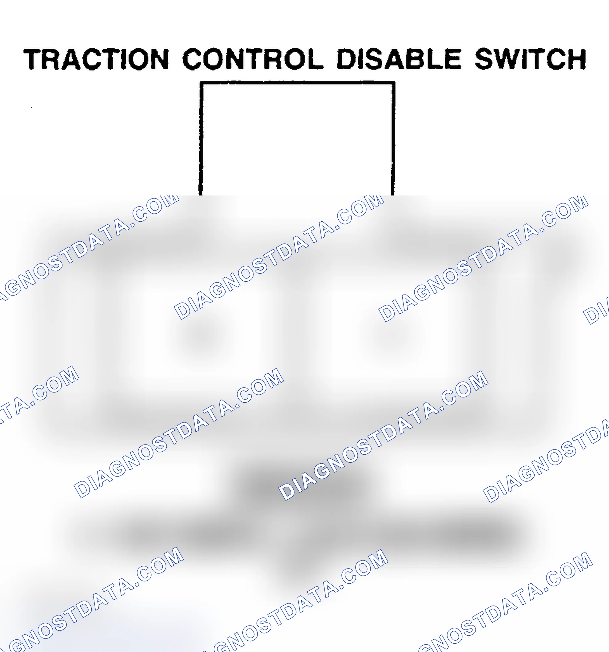 Scheme 234: TRACTION CONTROL DISABLE SWITCH