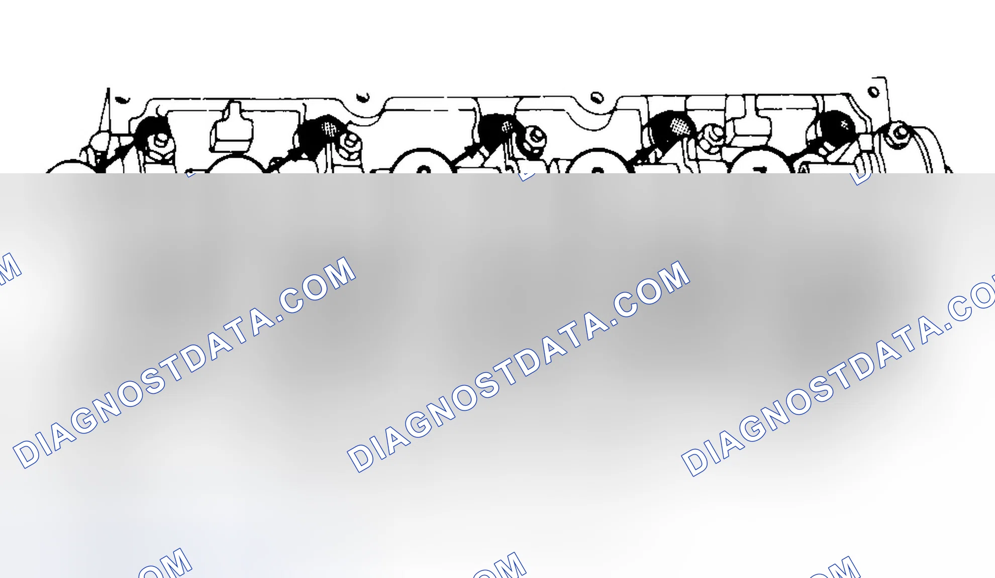 Scheme 7: Typical Cylinder Head Tightening or Loosening Sequence