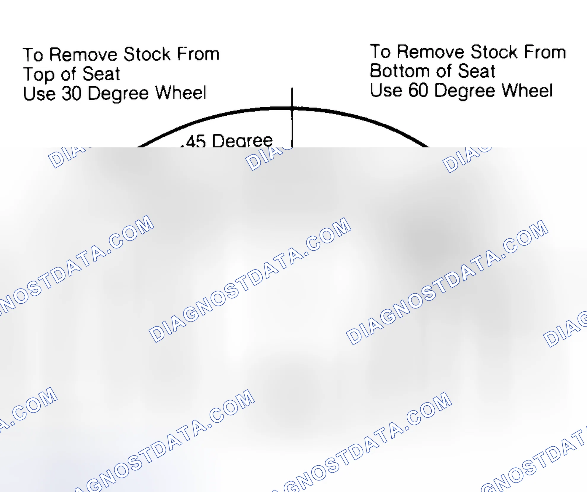 Scheme 19: Adjusting Valve Seat Width