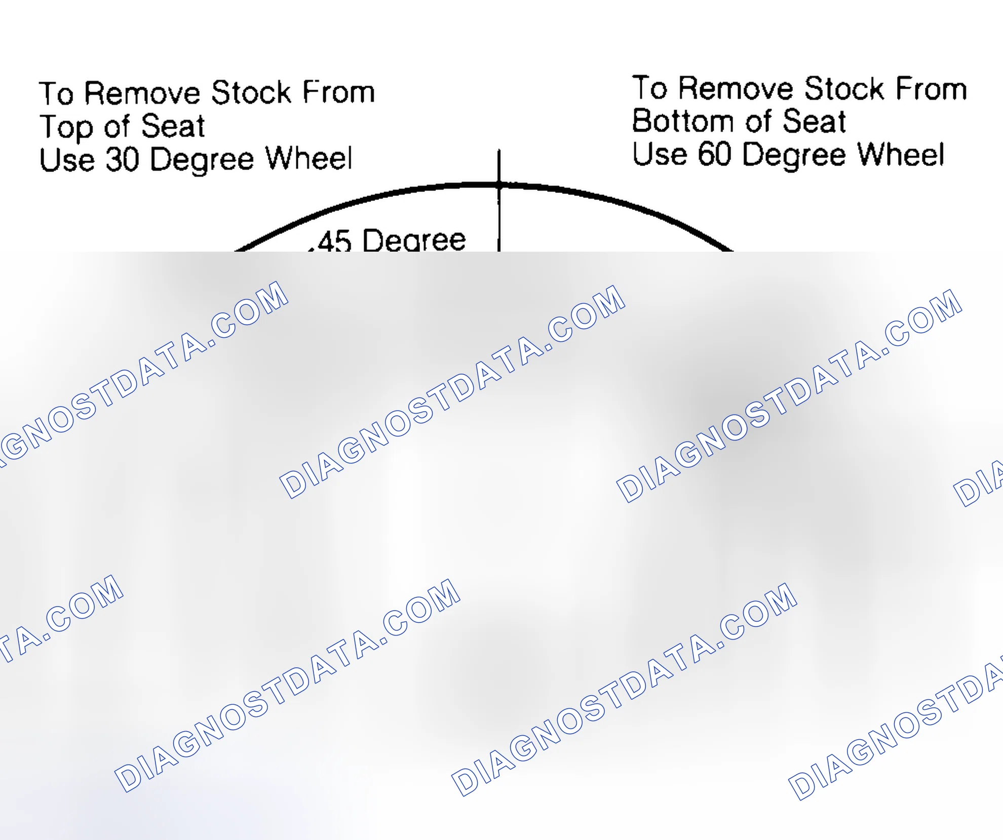 Scheme 19: Adjusting Valve Seat Width