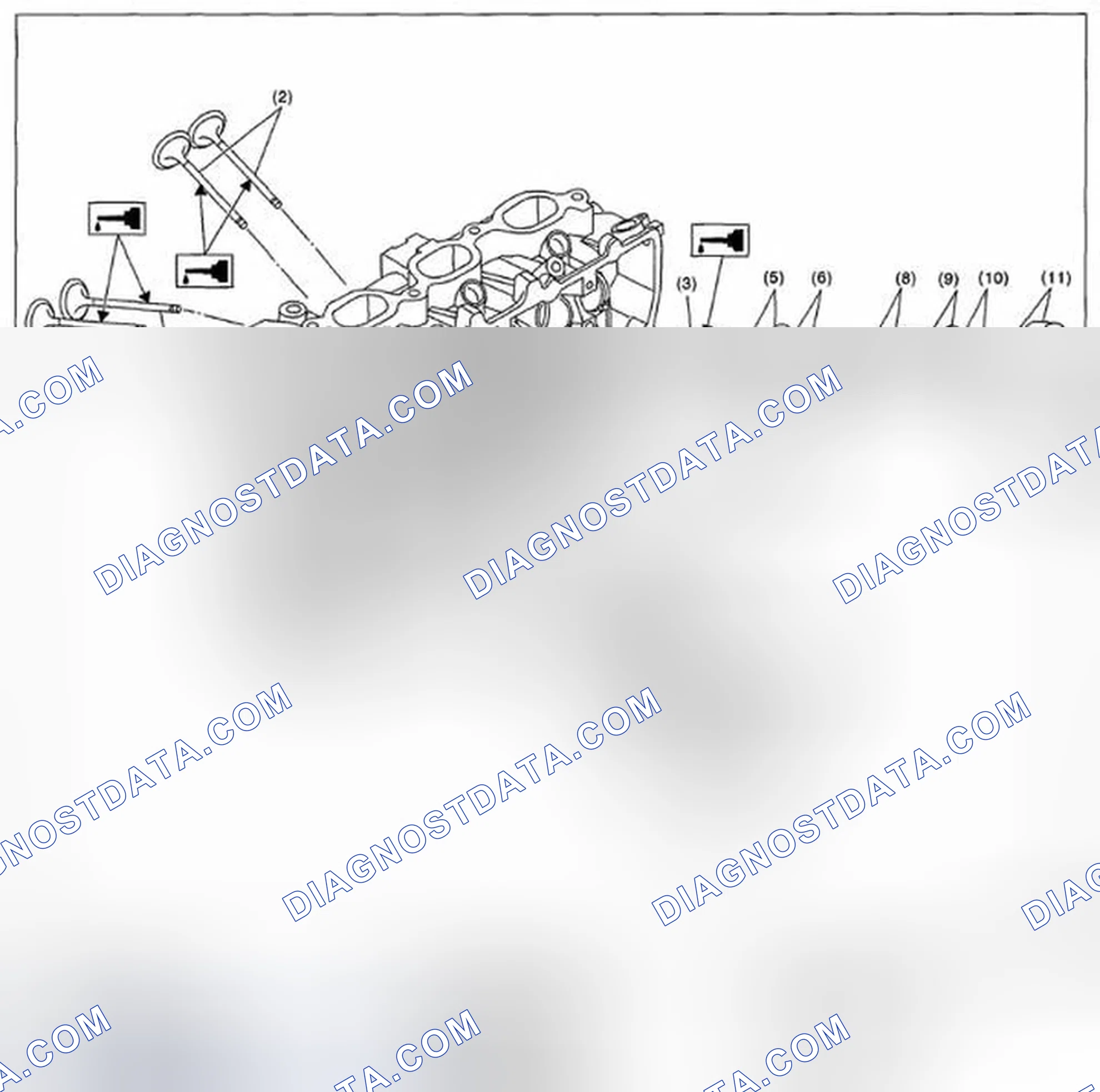 Scheme 471: CYLINDER HEAD AND VALVE ASSEMBLY
