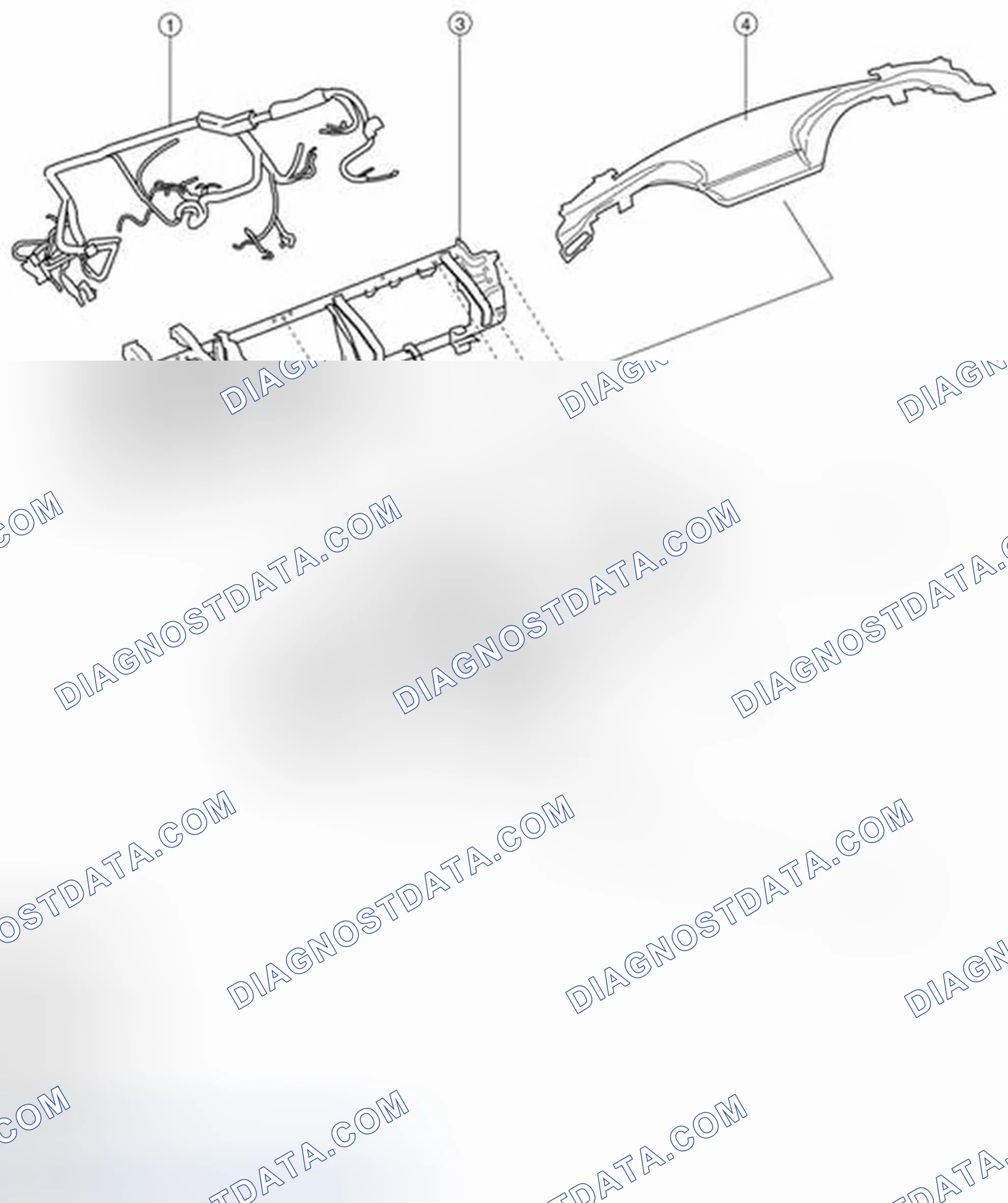 Scheme 75: DASHBOARD DISASSEMBLY/ASSEMBLY