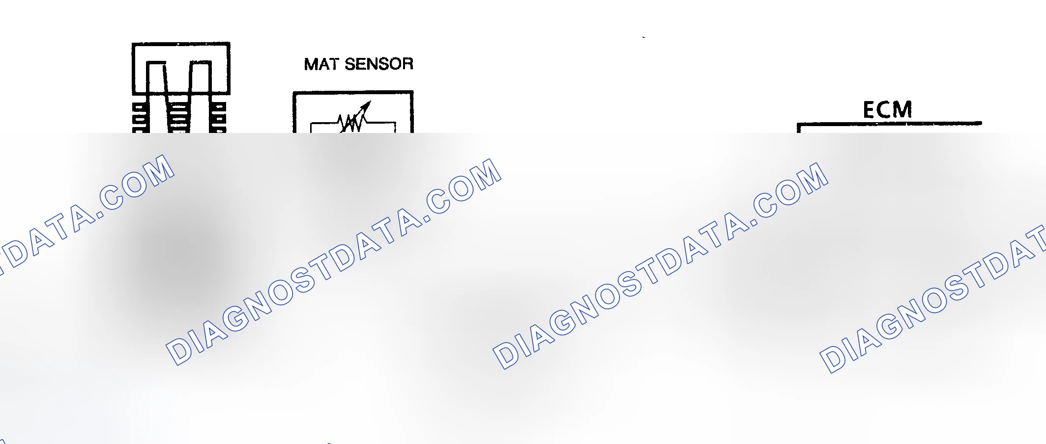 Scheme 67: Code 23 Schematic (2.3L) MAT Sensor Signal Voltage High