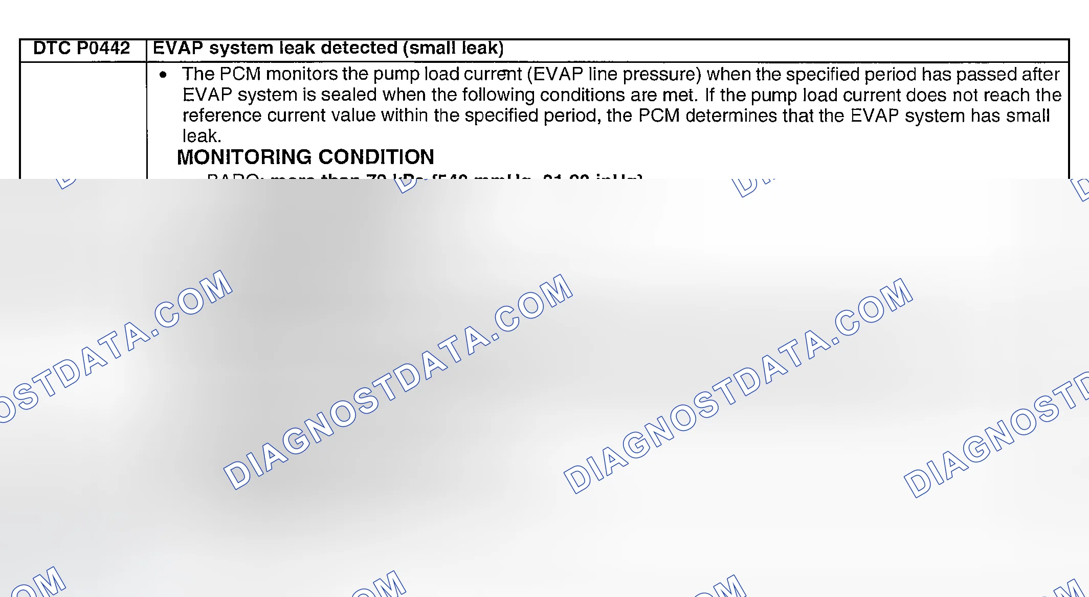 Scheme 140: DTC P0442: EVAP SYSTEM LEAK DETECTED (SMALL LEAK)