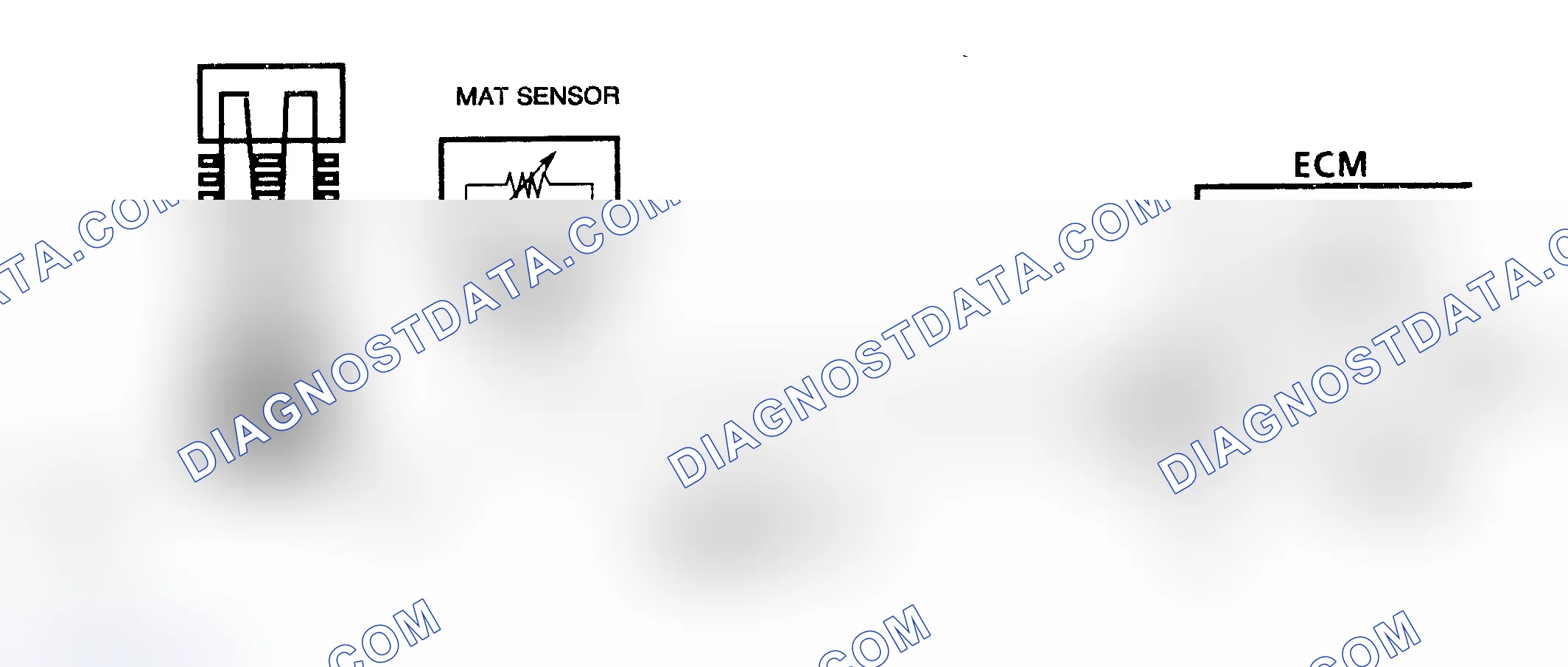 Scheme 190: Code 23, Schematic, MAT Sensor Signal Voltage High