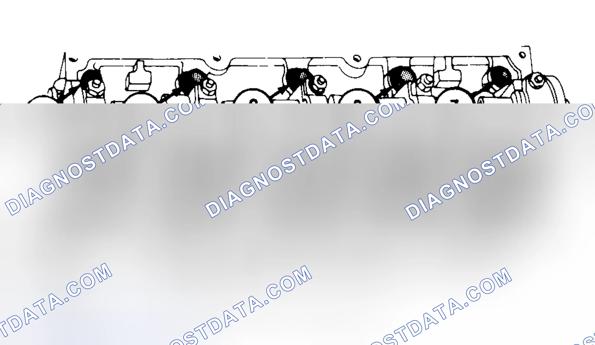 Scheme 7: Typical Cylinder Head Tightening or Loosening Sequence