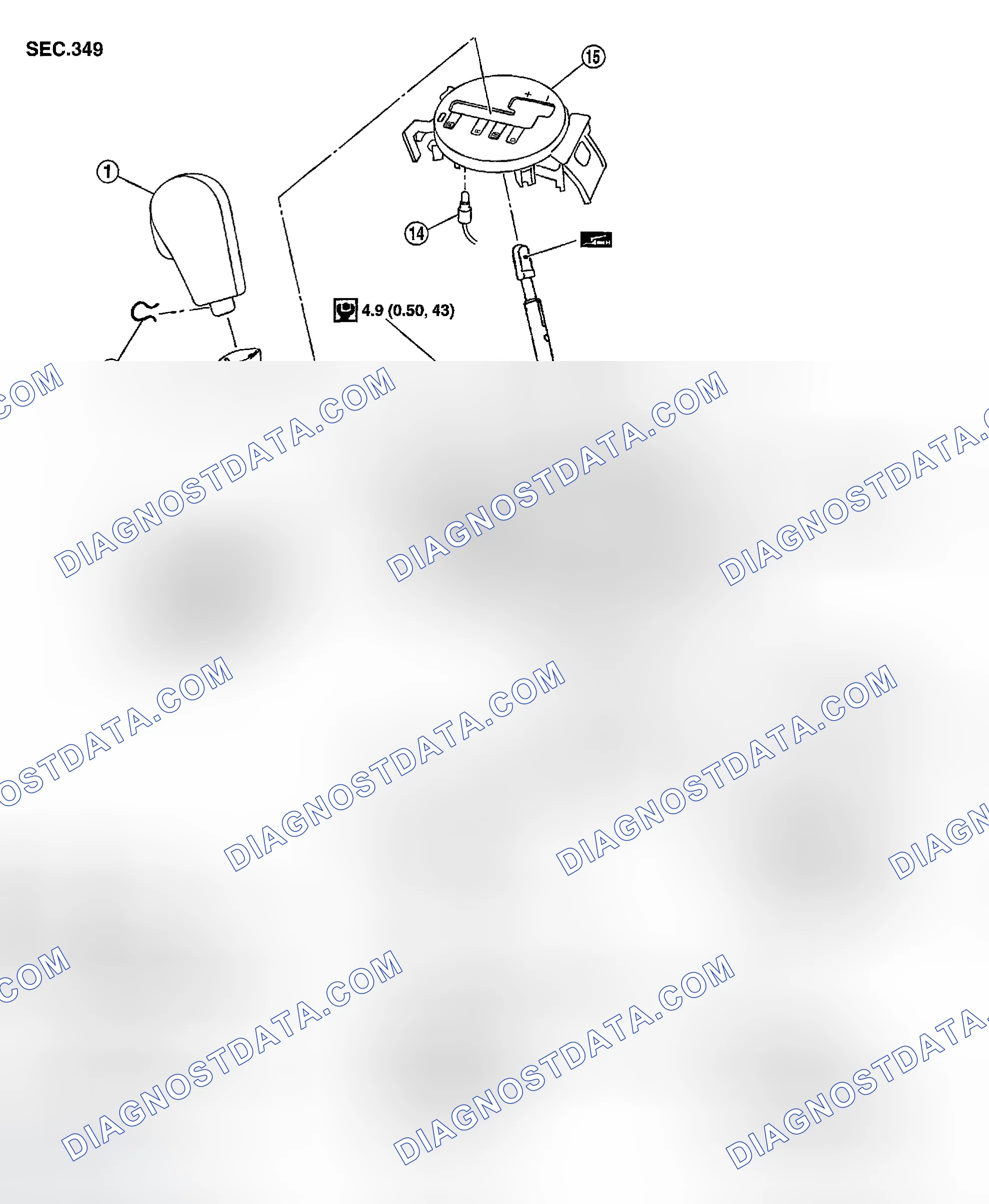 Scheme 11: SHIFT CONTROL DEVICE