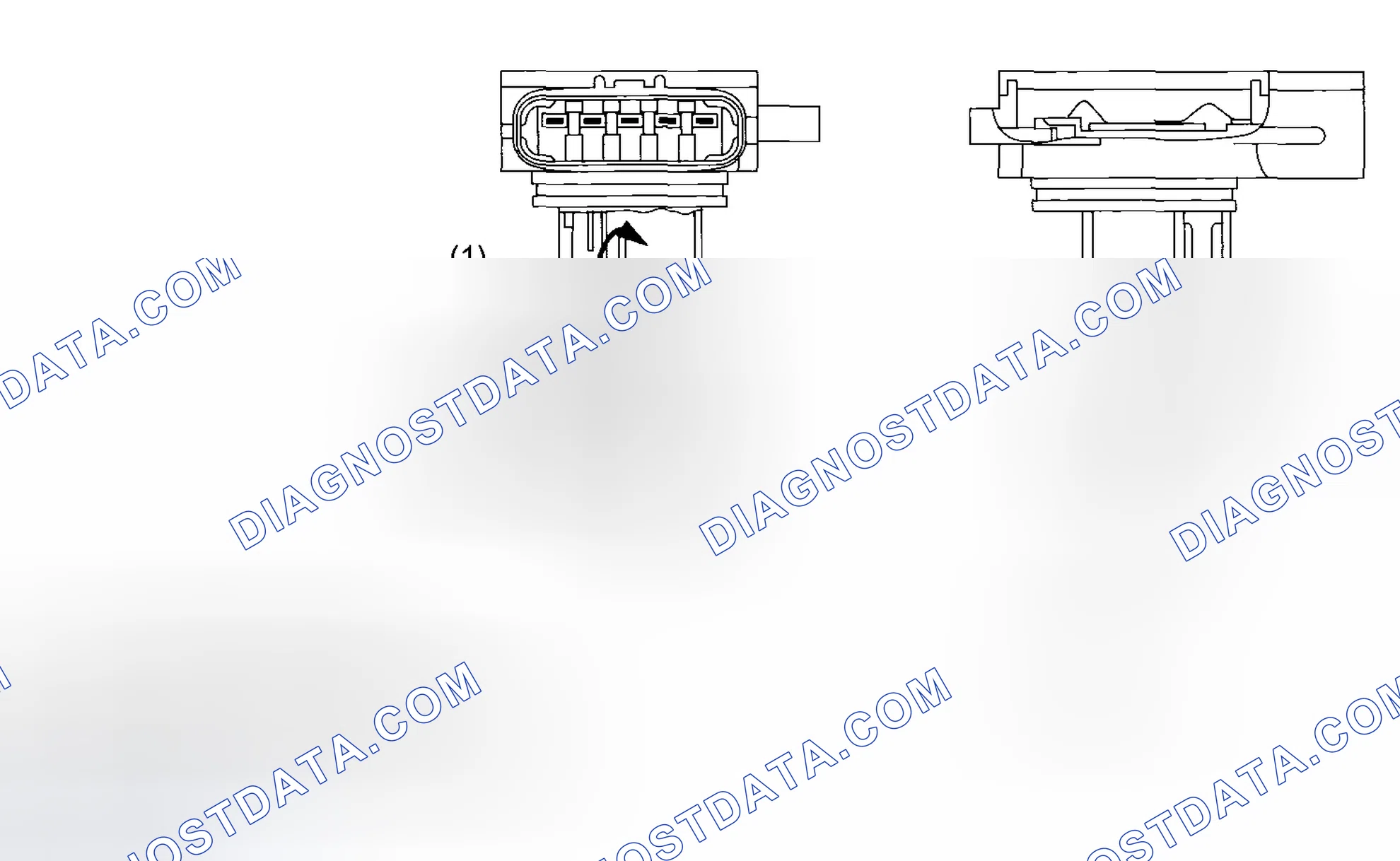 Scheme 33: MASS AIR FLOW AND INTAKE AIR TEMPERATURE SENSOR
