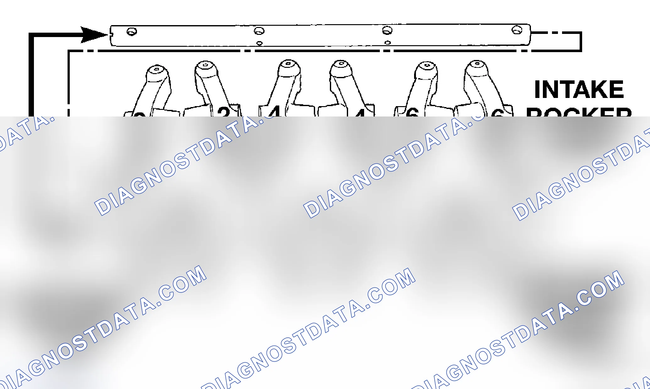 Scheme 280: ROCKER ARM SHAFTS