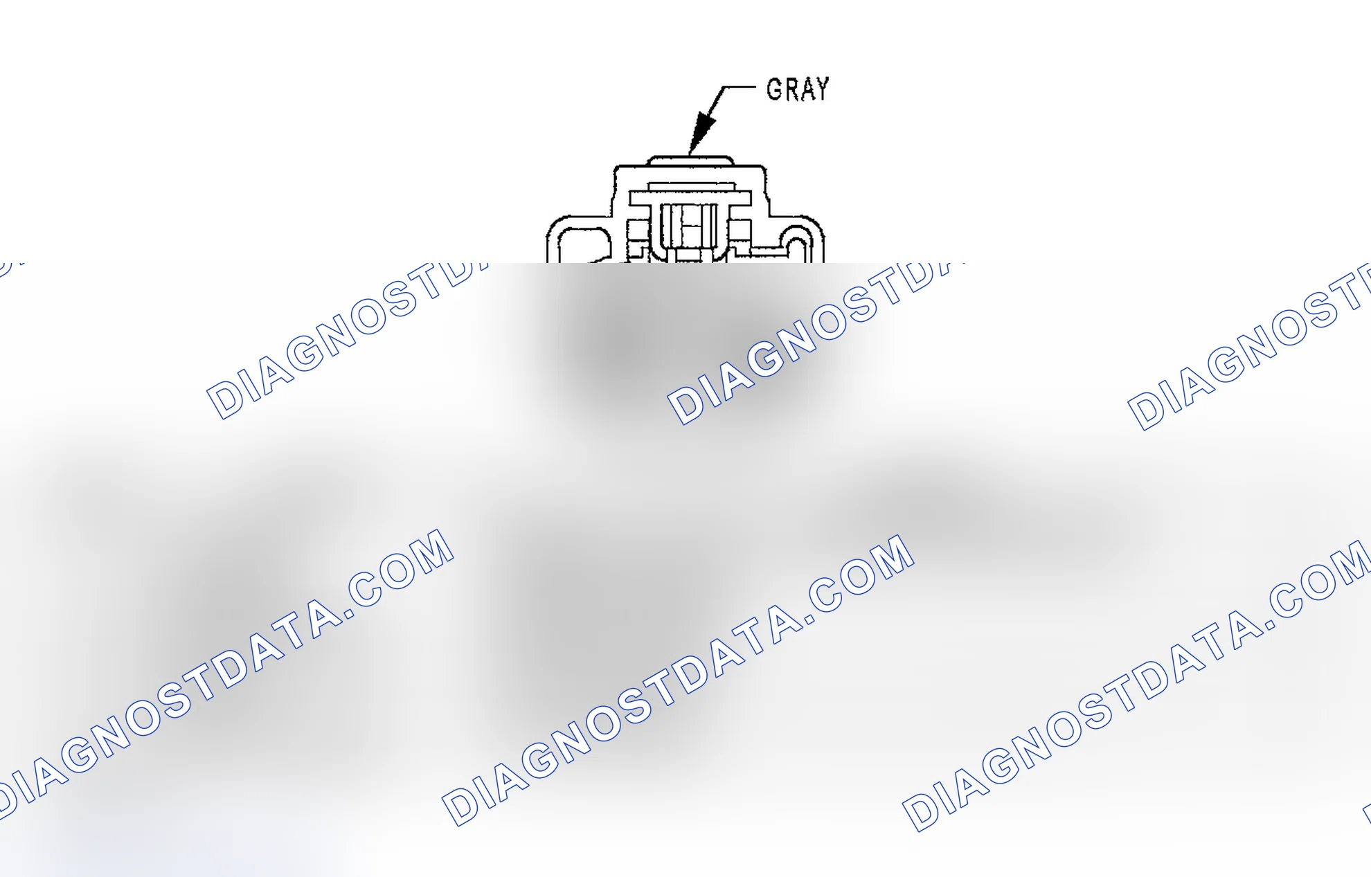Scheme 363: MANIFOLD ABSOLUTE PRESSURE SENSOR CONNECTOR END VIEW