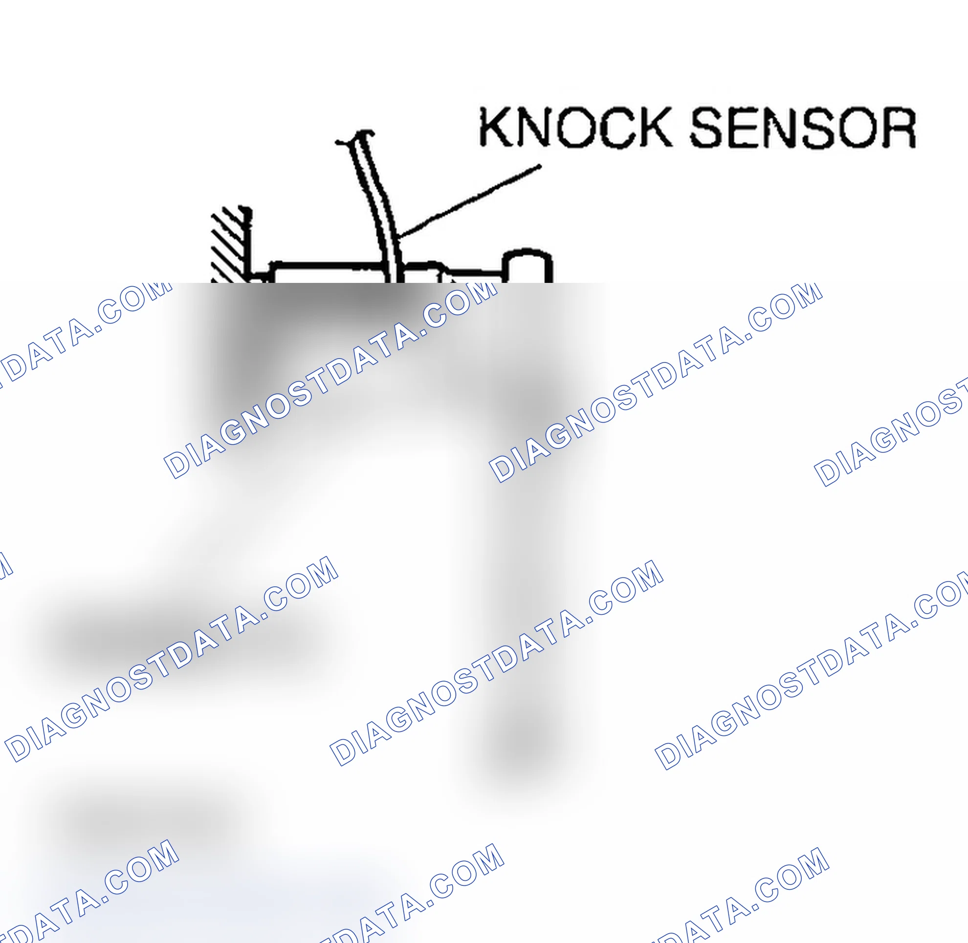Scheme 70: >> A << KNOCK SENSOR INSTALLATION