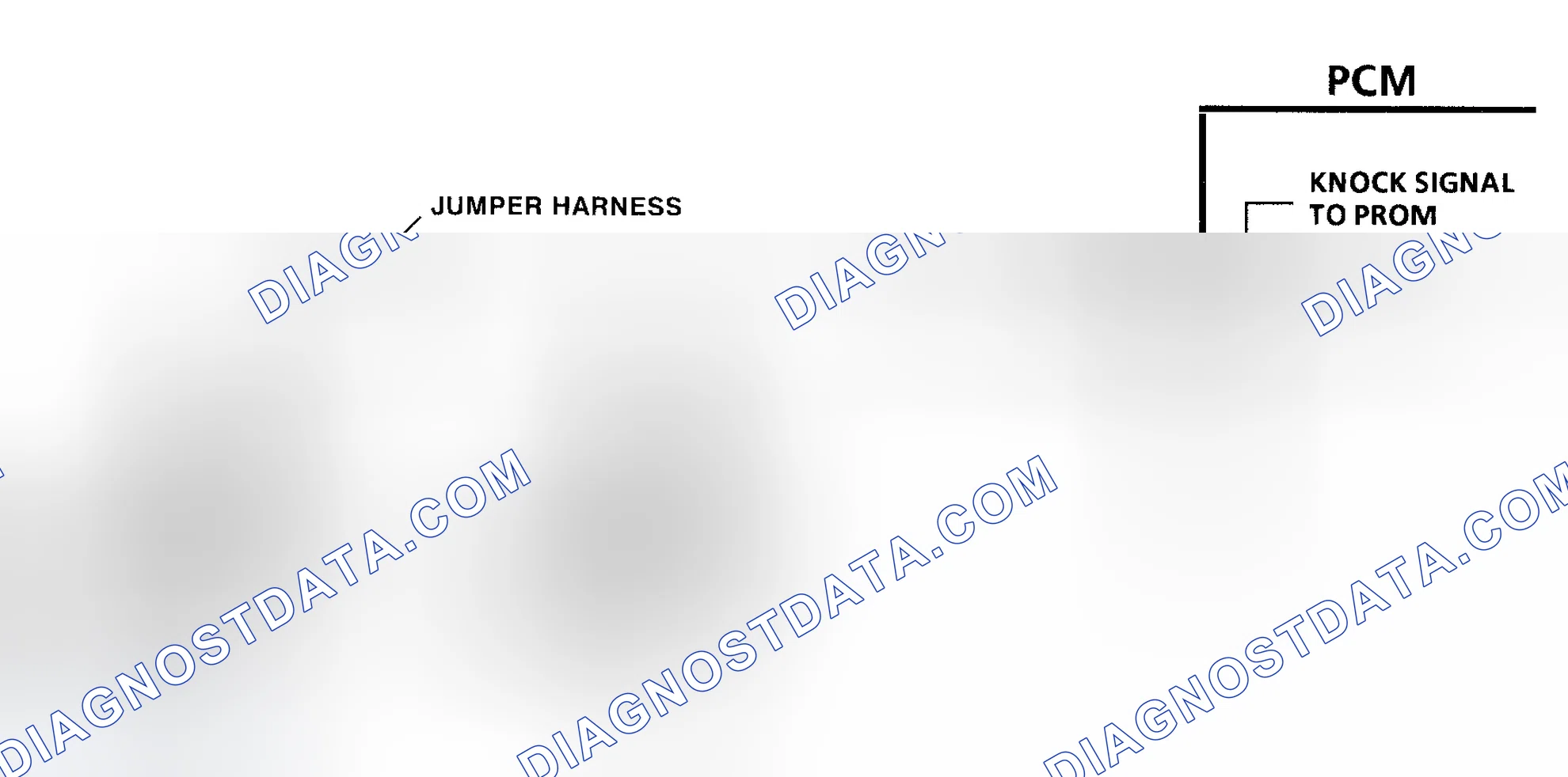 Scheme 30: Code P0325 Schematic (3.8L) Knock Sensor Error (Dual Sensors)