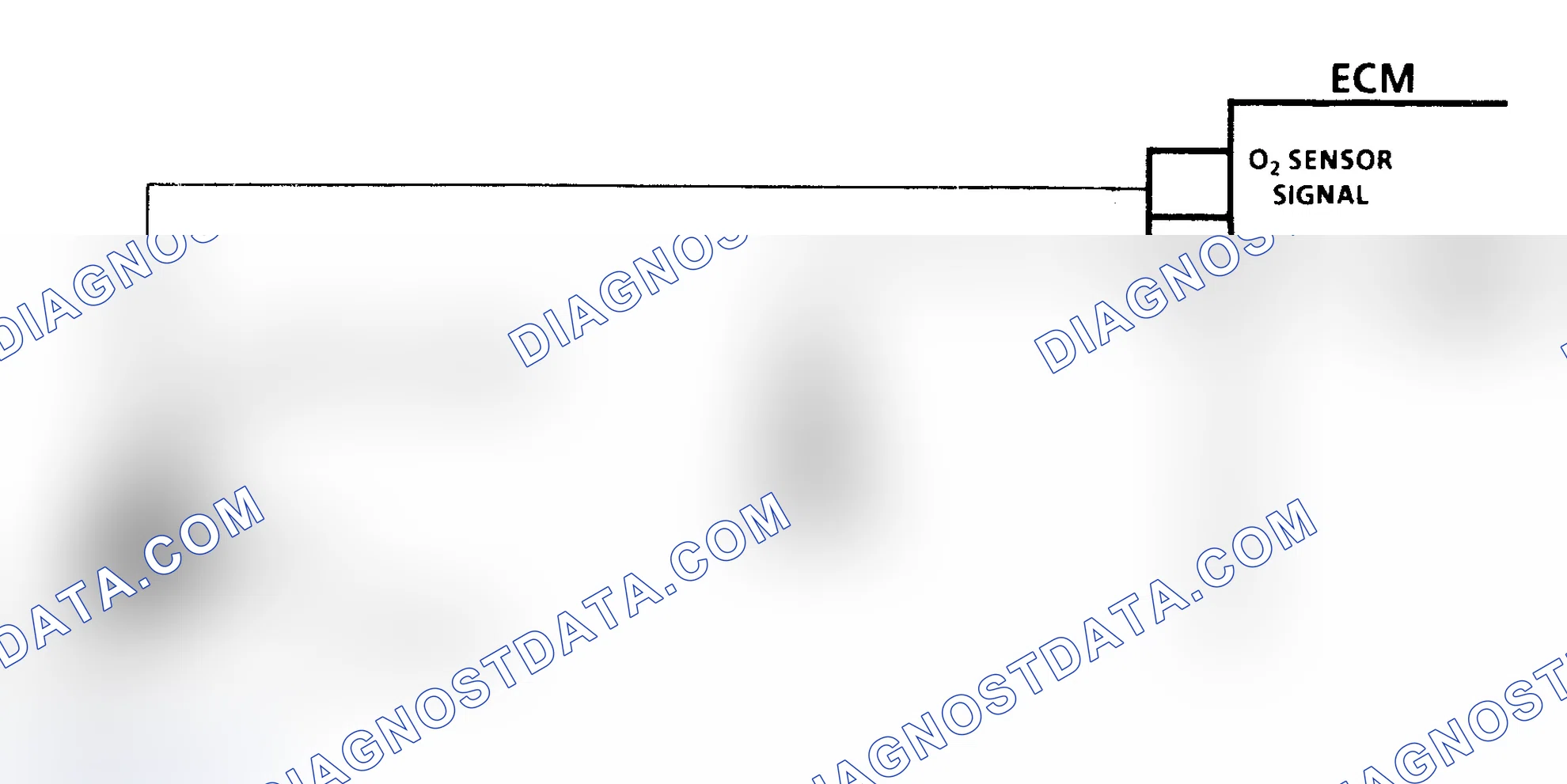 Scheme 291: Code 13 Schematic (All Models) Open Oxygen Sensor Circuit