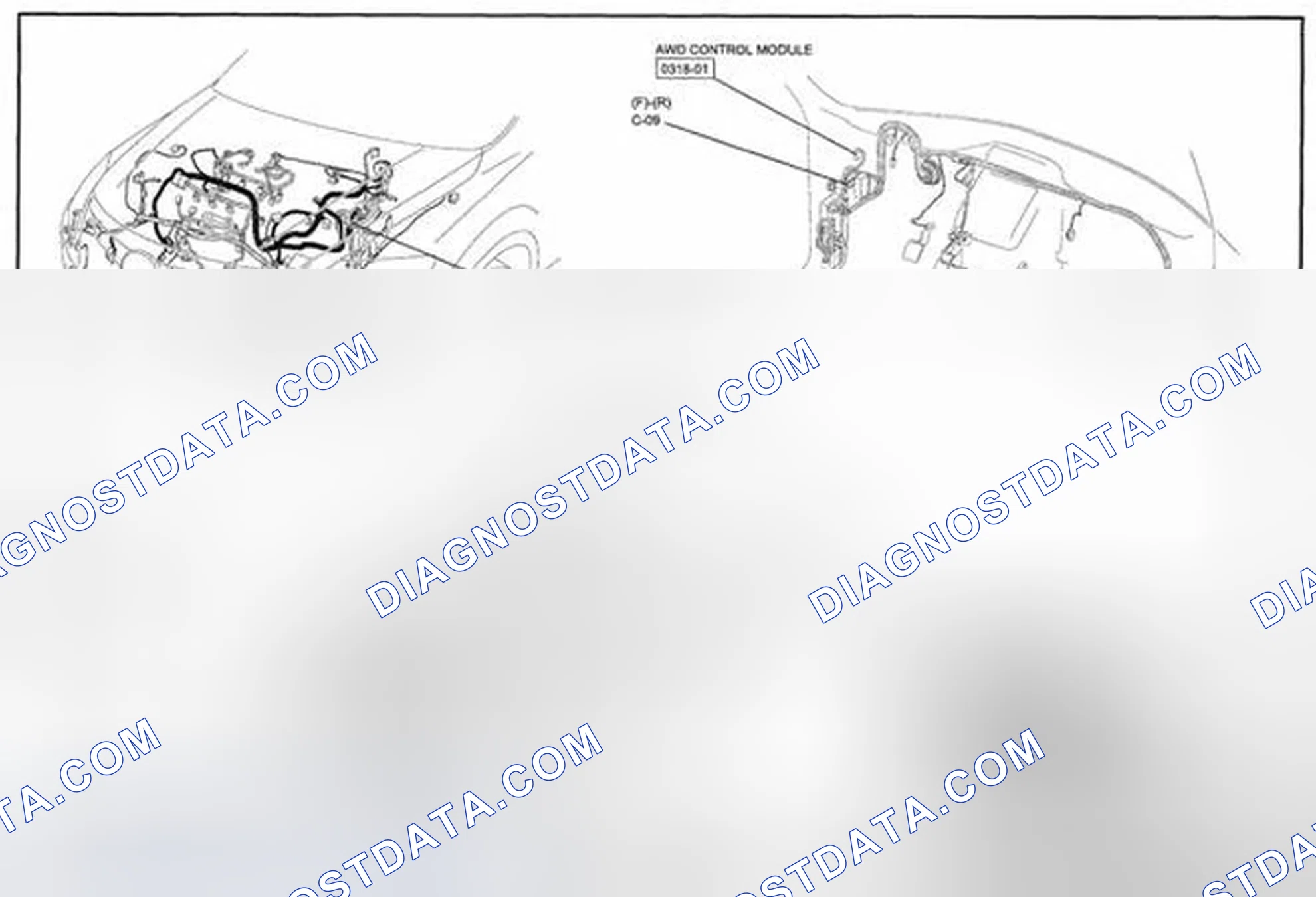 Scheme 121: Electronic (AWD) Control System Wiring Diagram - 0418-A (2 Of 2)