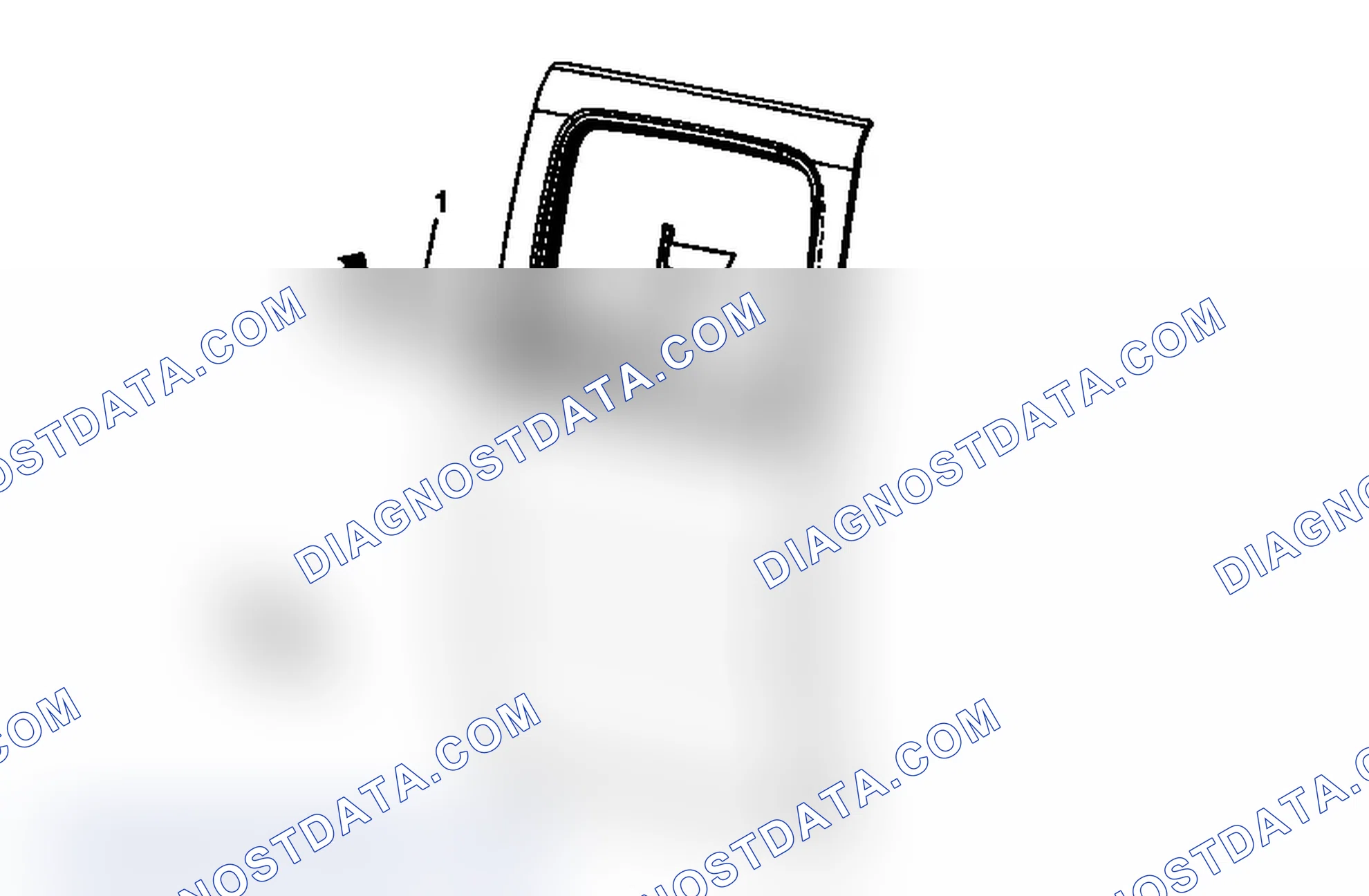 Scheme 38: Rear Door Window Belt Outer Sealing Strip Replacement (Extended Cab)