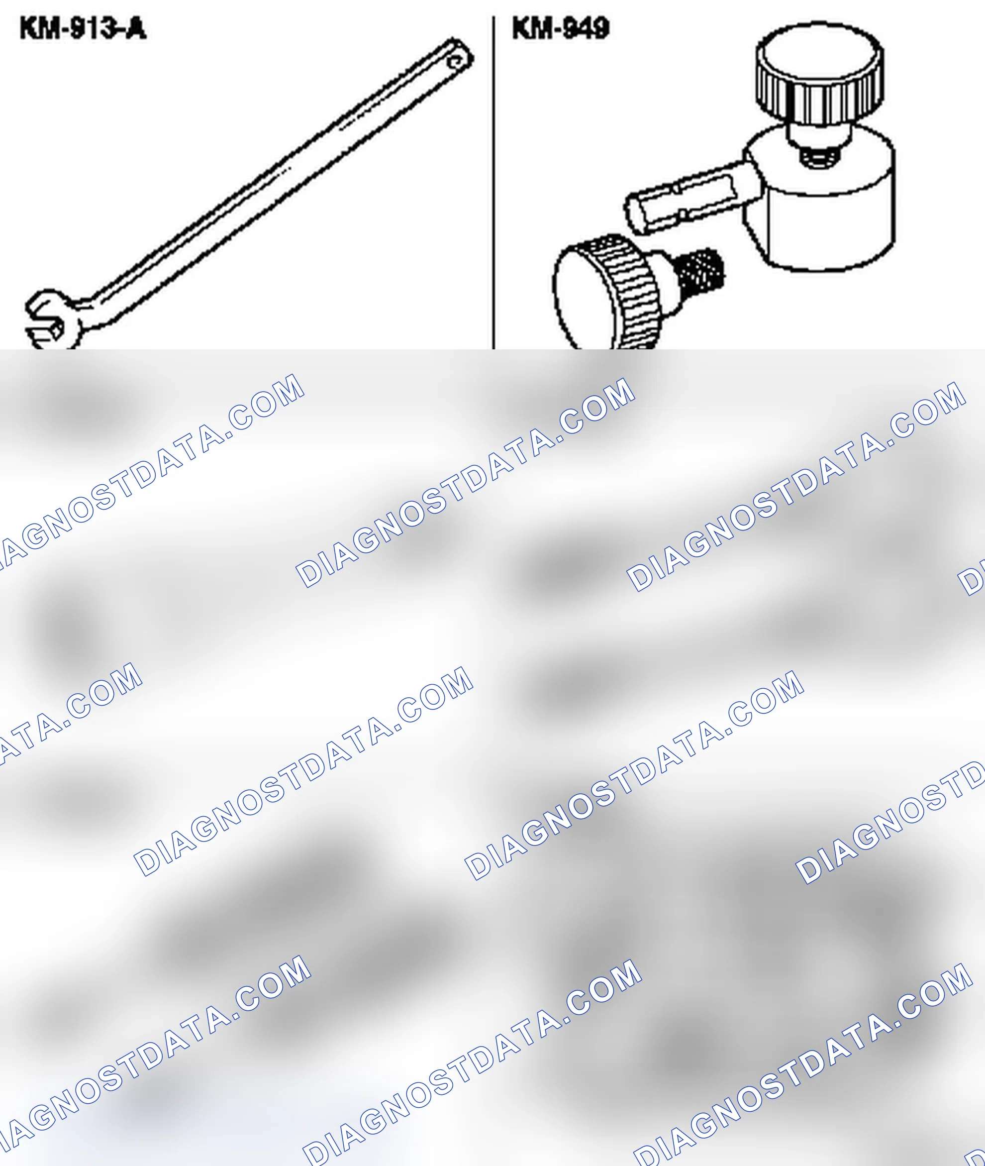 Special Tools - DOHC Ii (DOHC Engine)