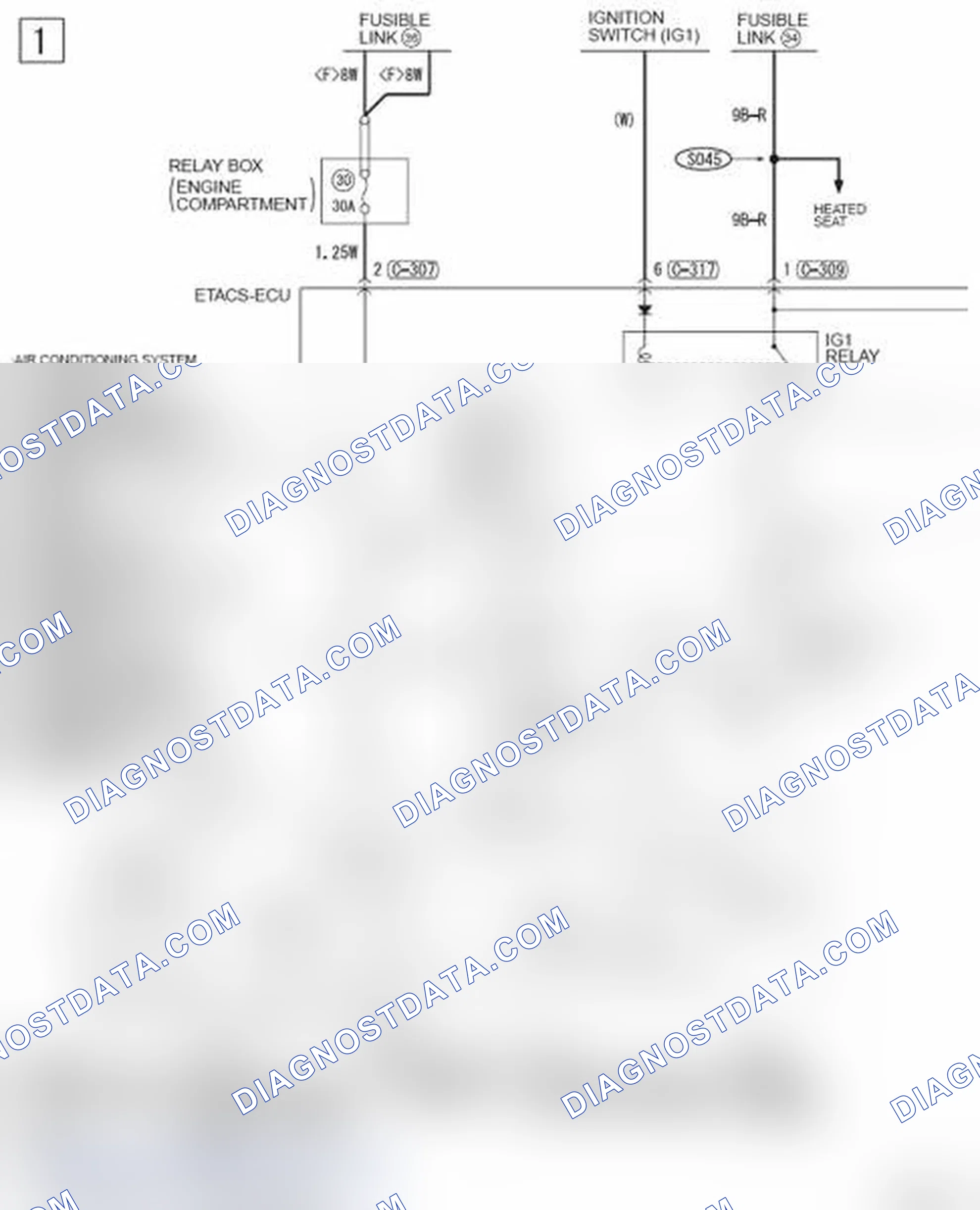 Scheme 876: REAR WIPER AND WASHER