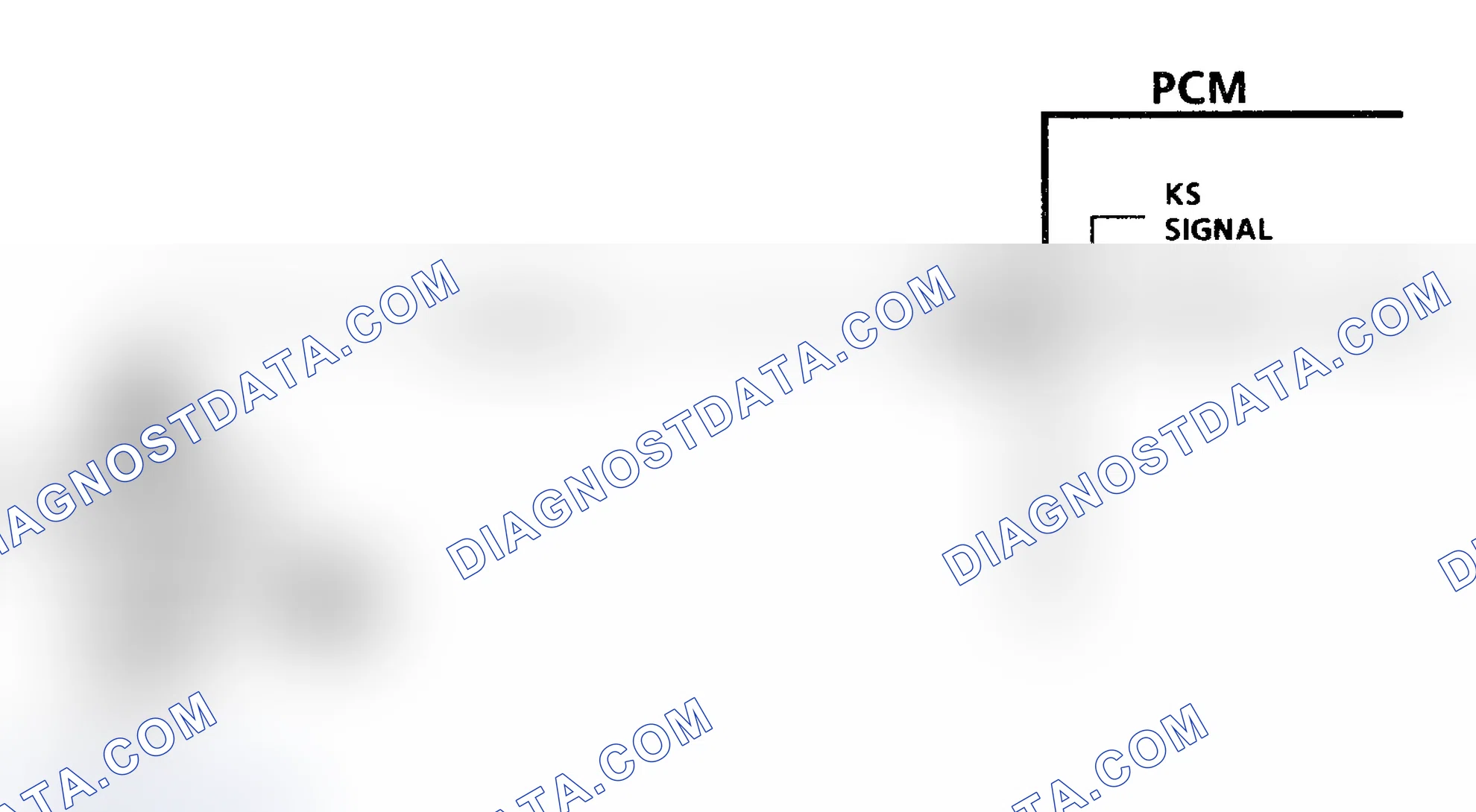 Scheme 113: Code 43 Schematic (5.7L) Knock Sensor Circuit (Dual Sensors)