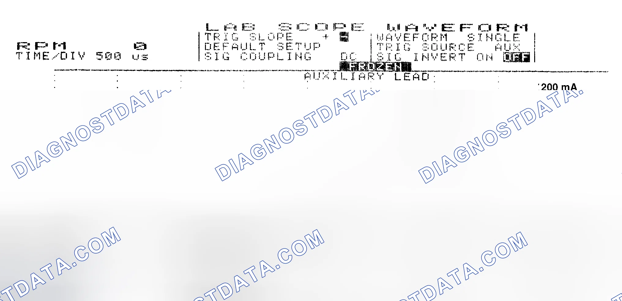 Scheme 17: Single Injector w/Normal Current Flow - Current Pattern