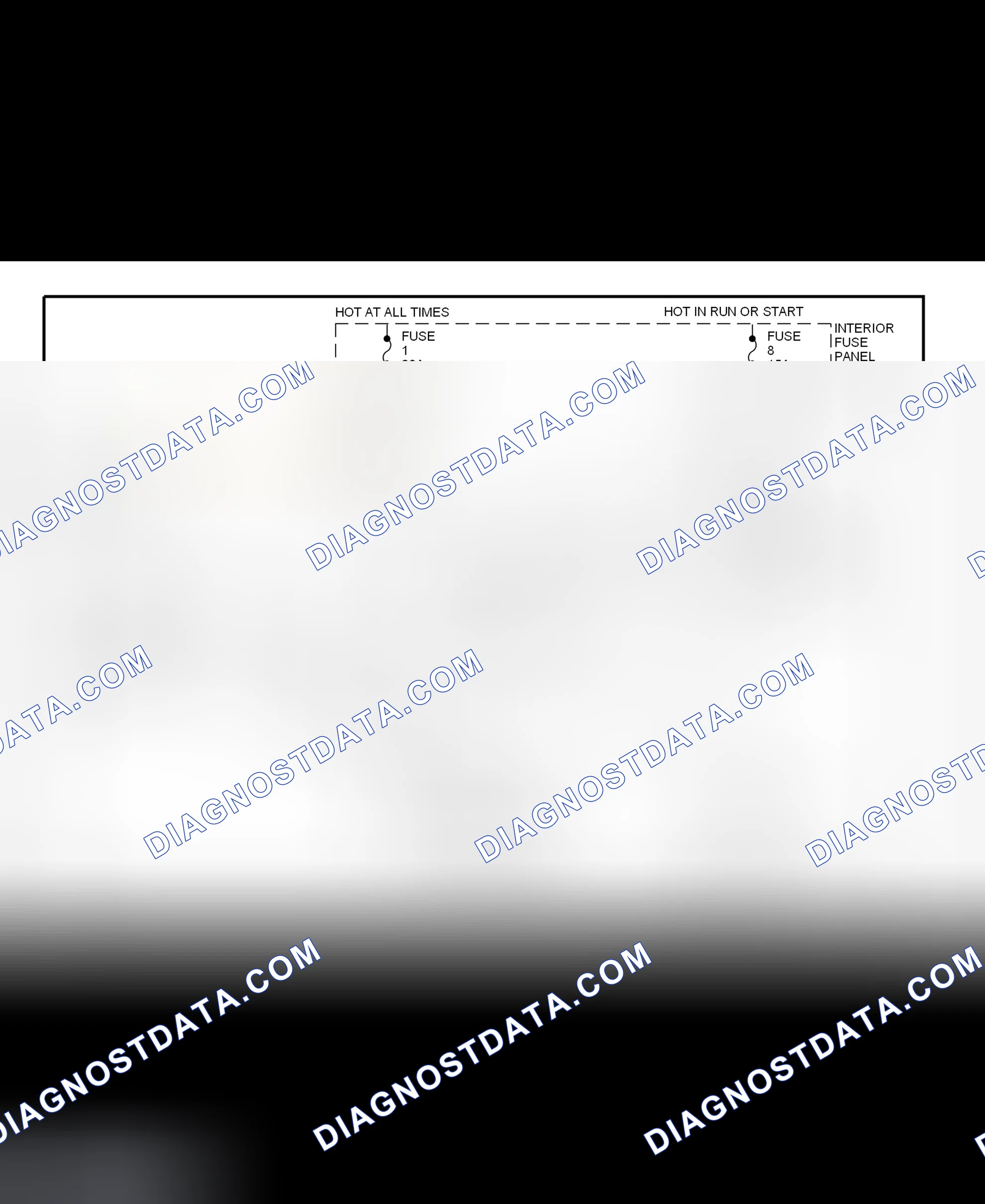 Scheme 154: Shift Interlock System Wiring Diagram (1997 Probe)