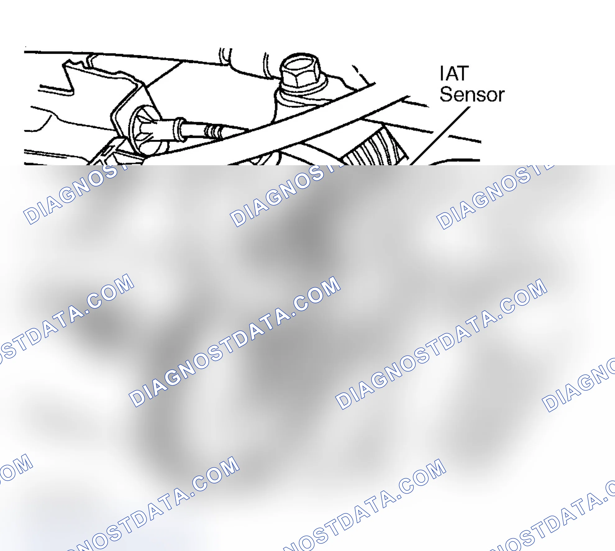 Scheme 128: INTAKE AIR TEMPERATURE SENSOR