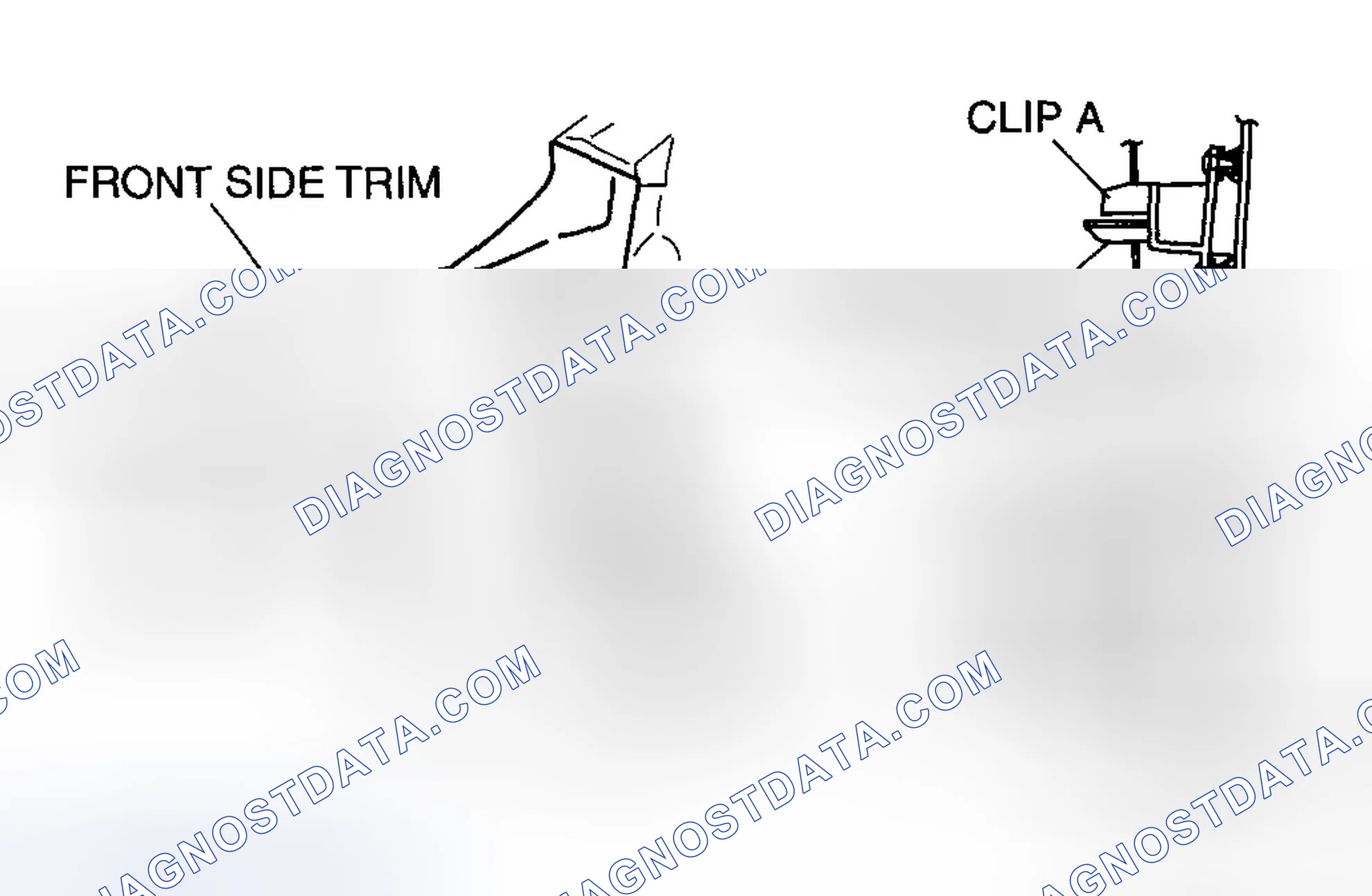 Scheme 31: FRONT SIDE TRIM REMOVAL/INSTALLATION