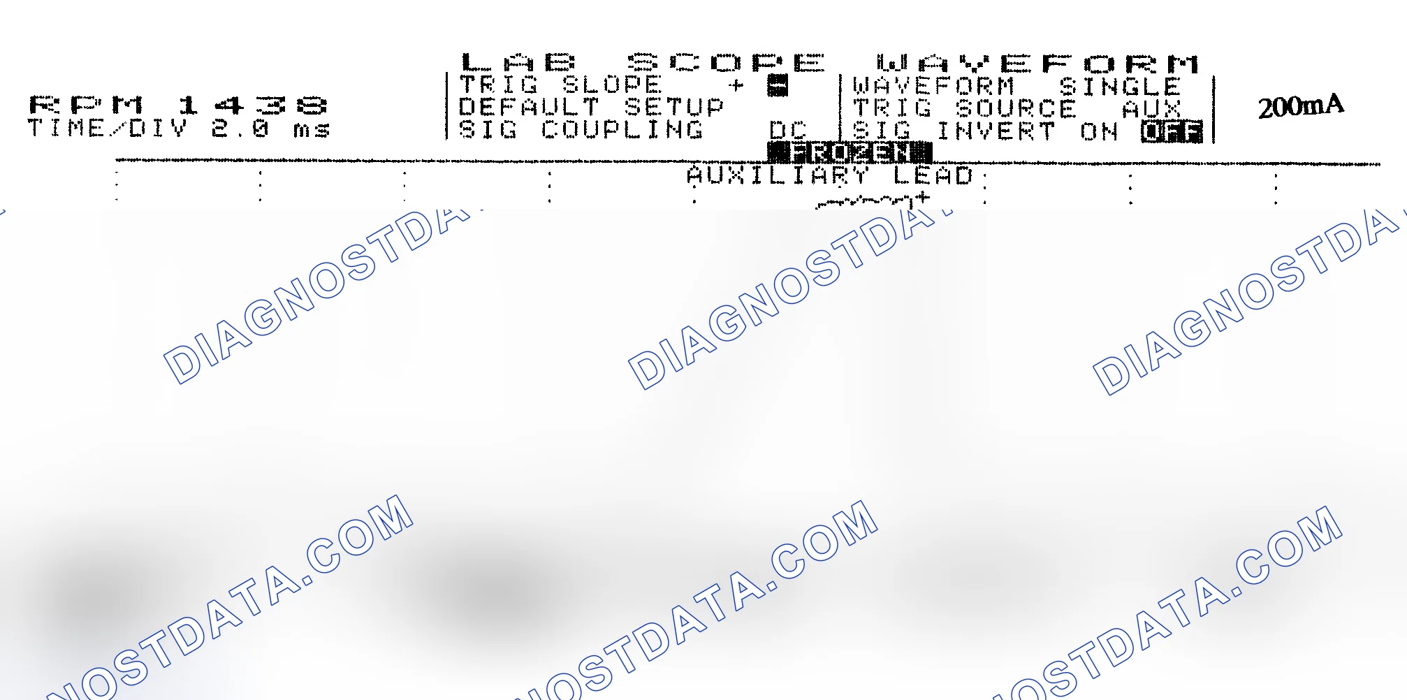 Scheme 15: Single Injector w/Normal Current Flow - Current Pattern