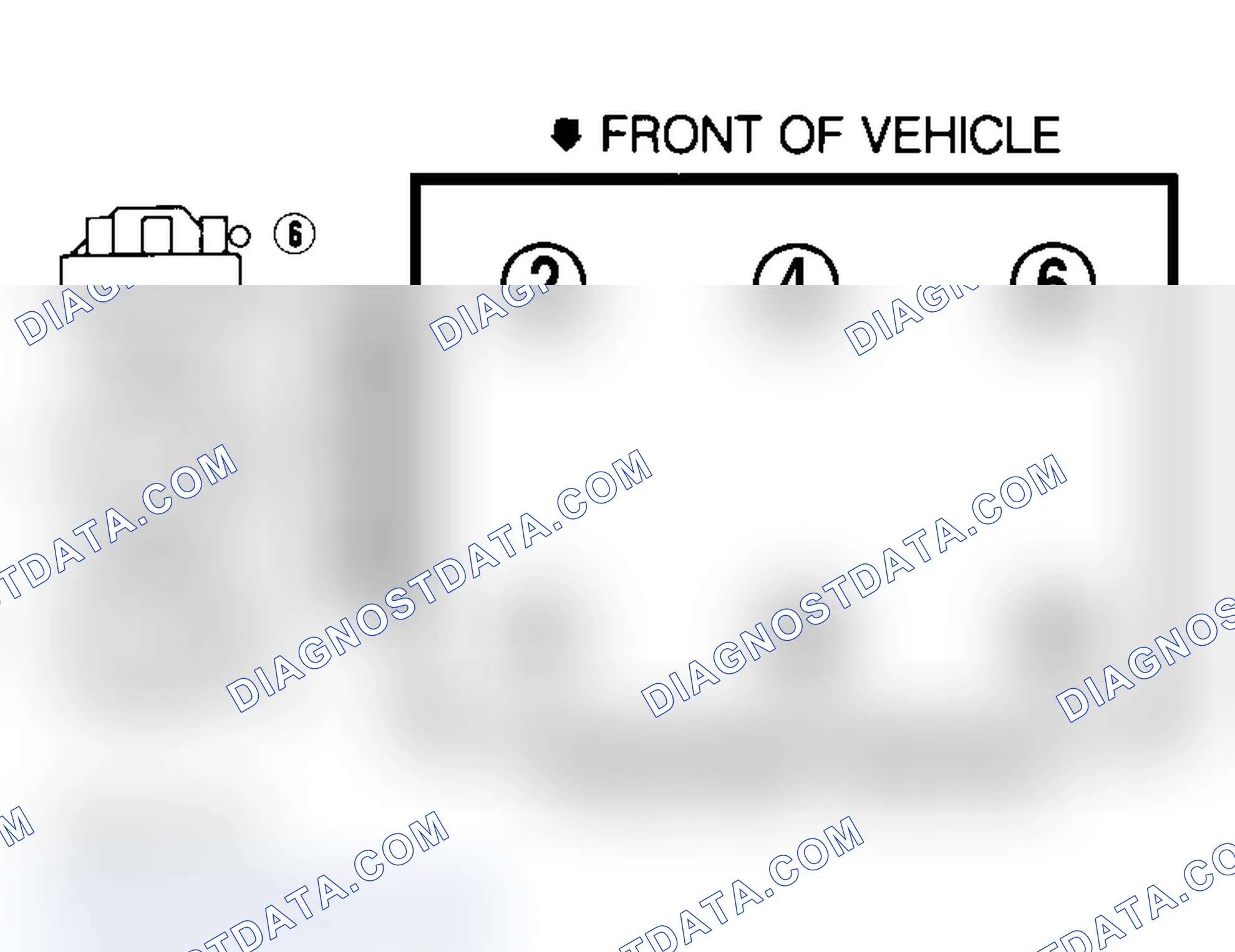 Scheme 4: Firing Order (3.8L - Except "F" Body)
