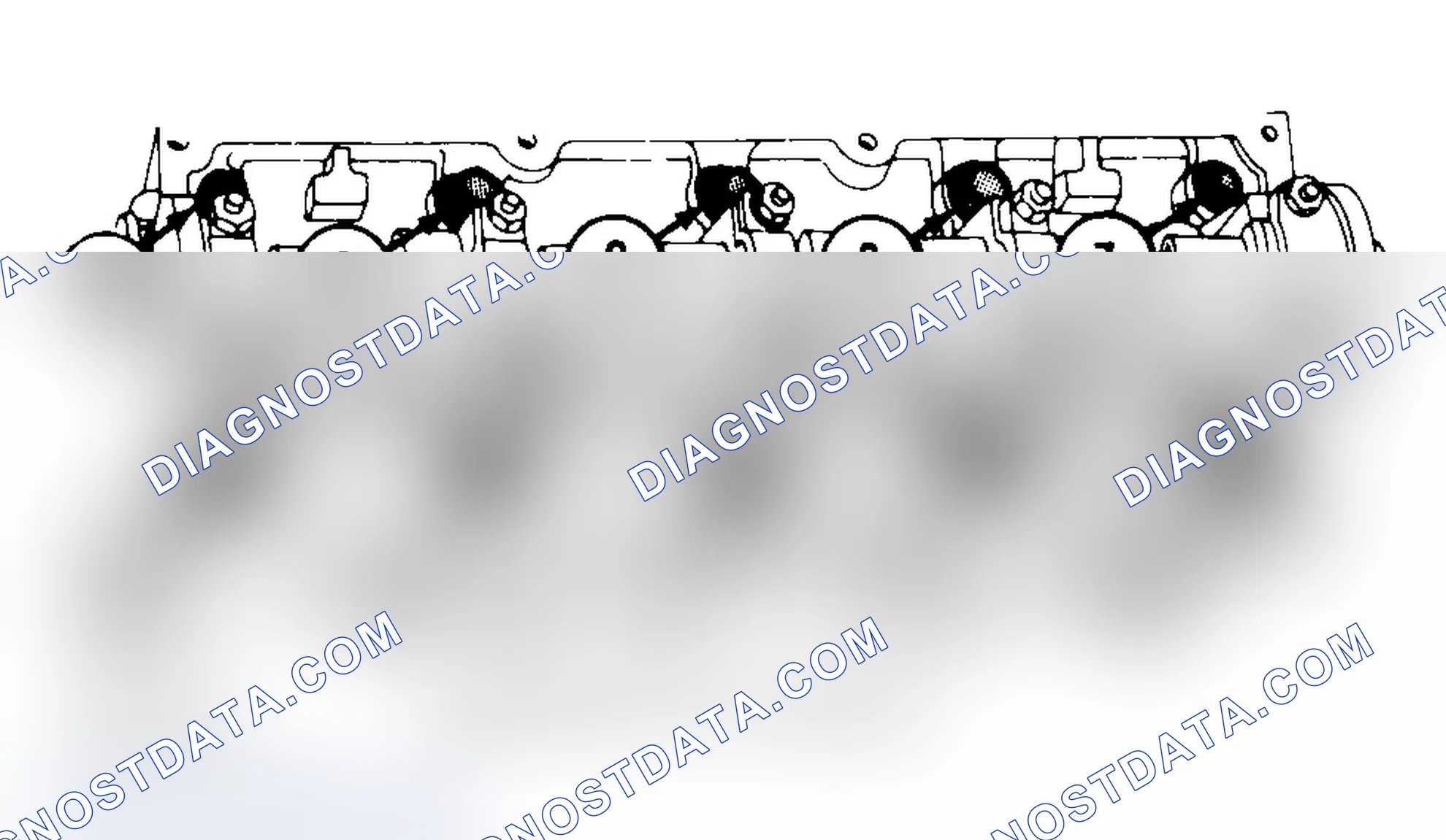 Scheme 3: Typical Cylinder Head Tightening or Loosening Sequence