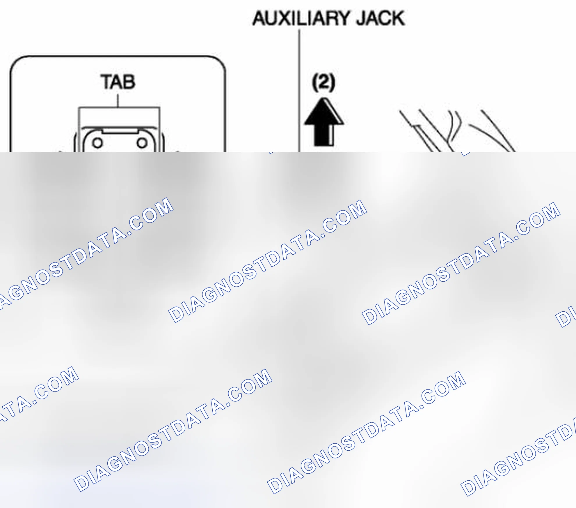 Scheme 42: AUXILIARY JACK REMOVAL/INSTALLATION