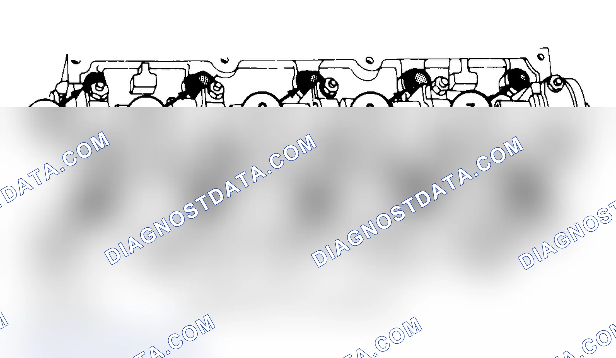 Scheme 7: Typical Cylinder Head Tightening or Loosening Sequence