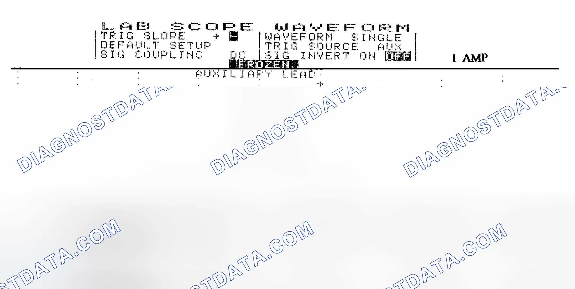 Scheme 20: Single Injector w/Normal Current Flow - Current Pattern
