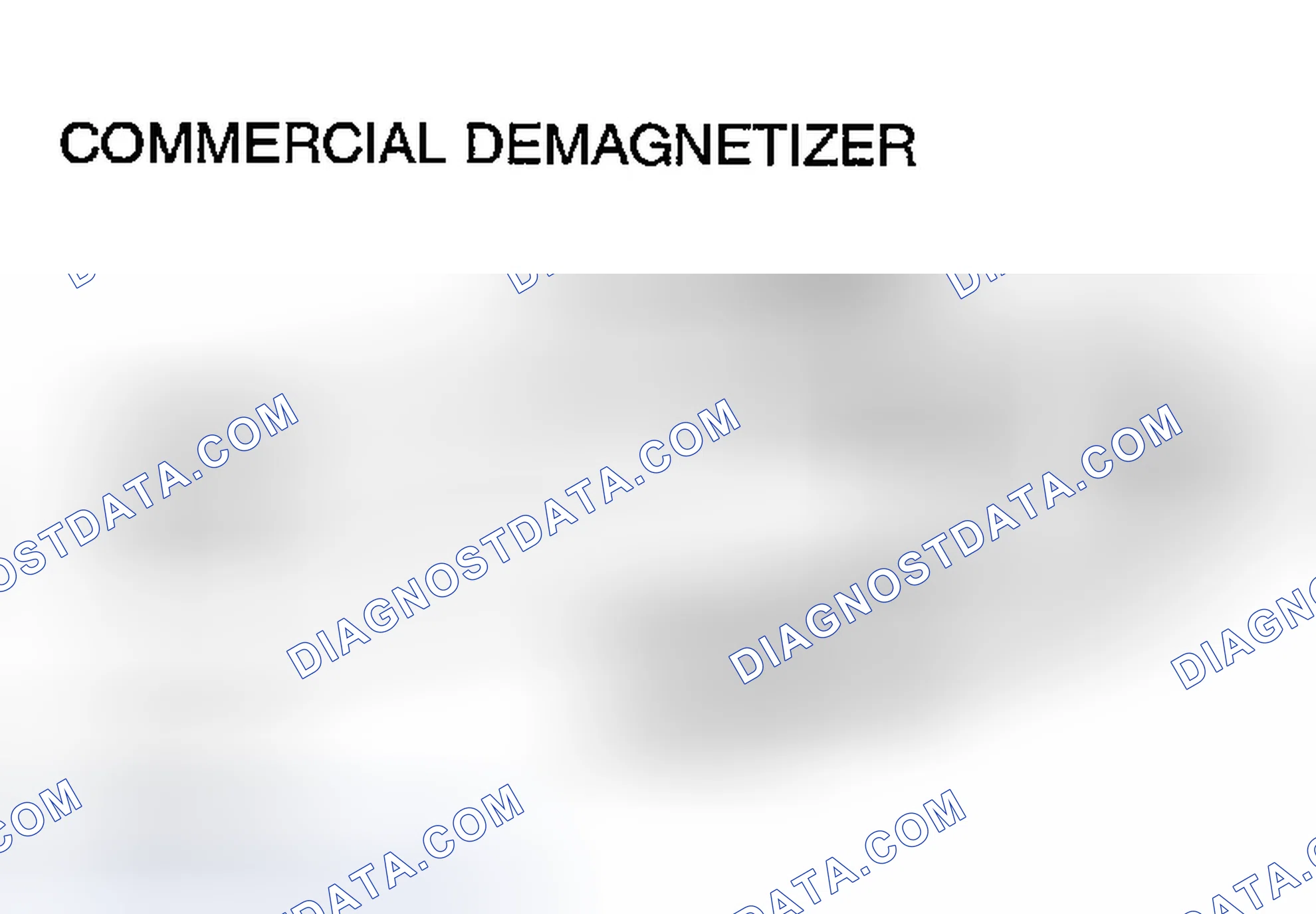 Scheme 7: Demagnetization and correction method