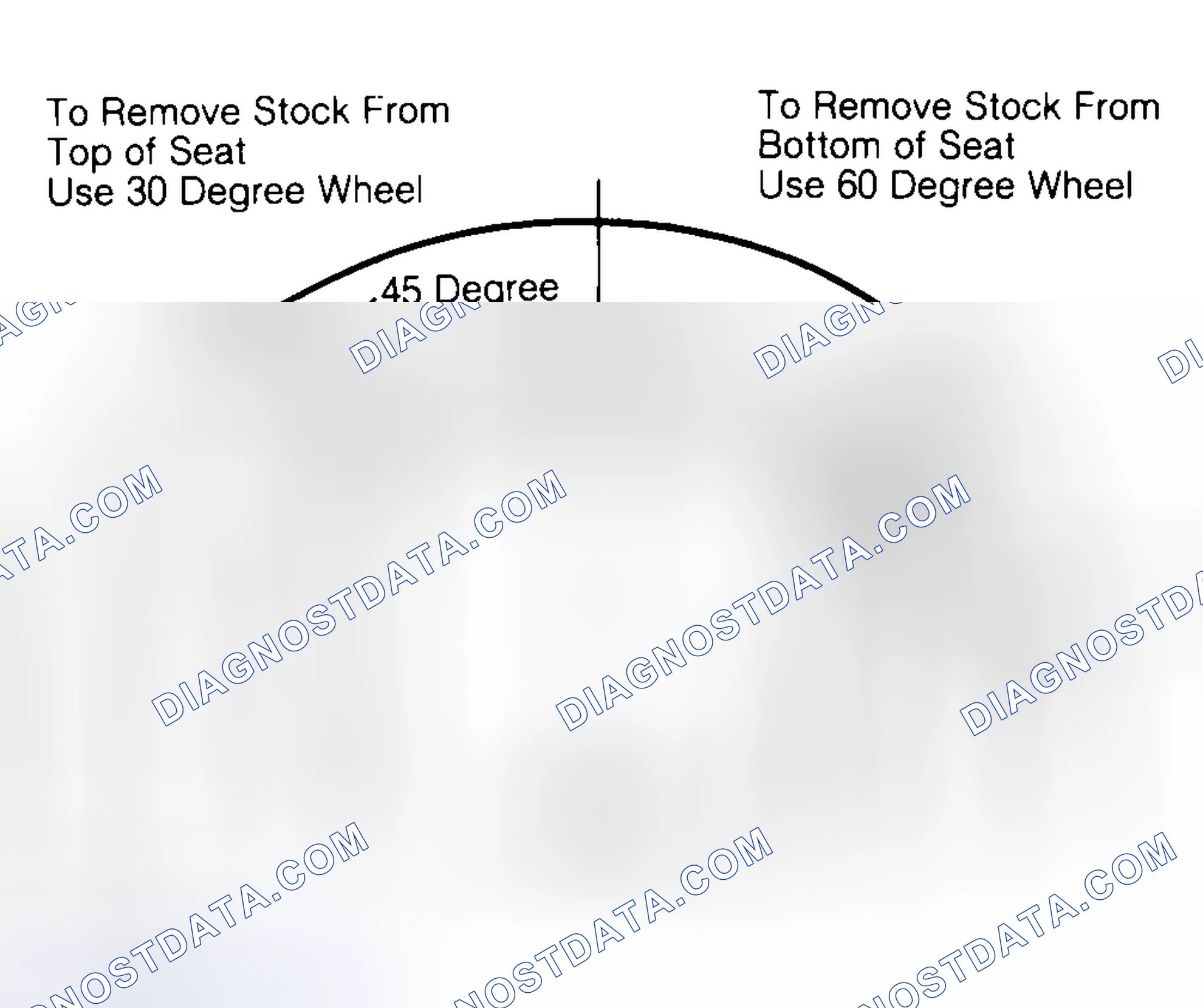 Scheme 19: Adjusting Valve Seat Width