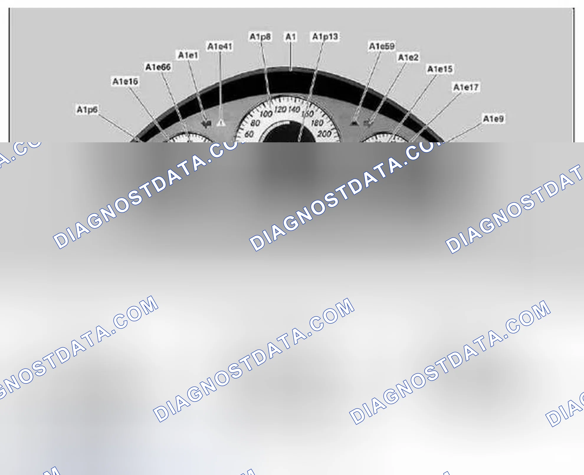 Scheme 63: Identifying Instrument Cluster Operating Information - Illustrated Up To 31.5.05