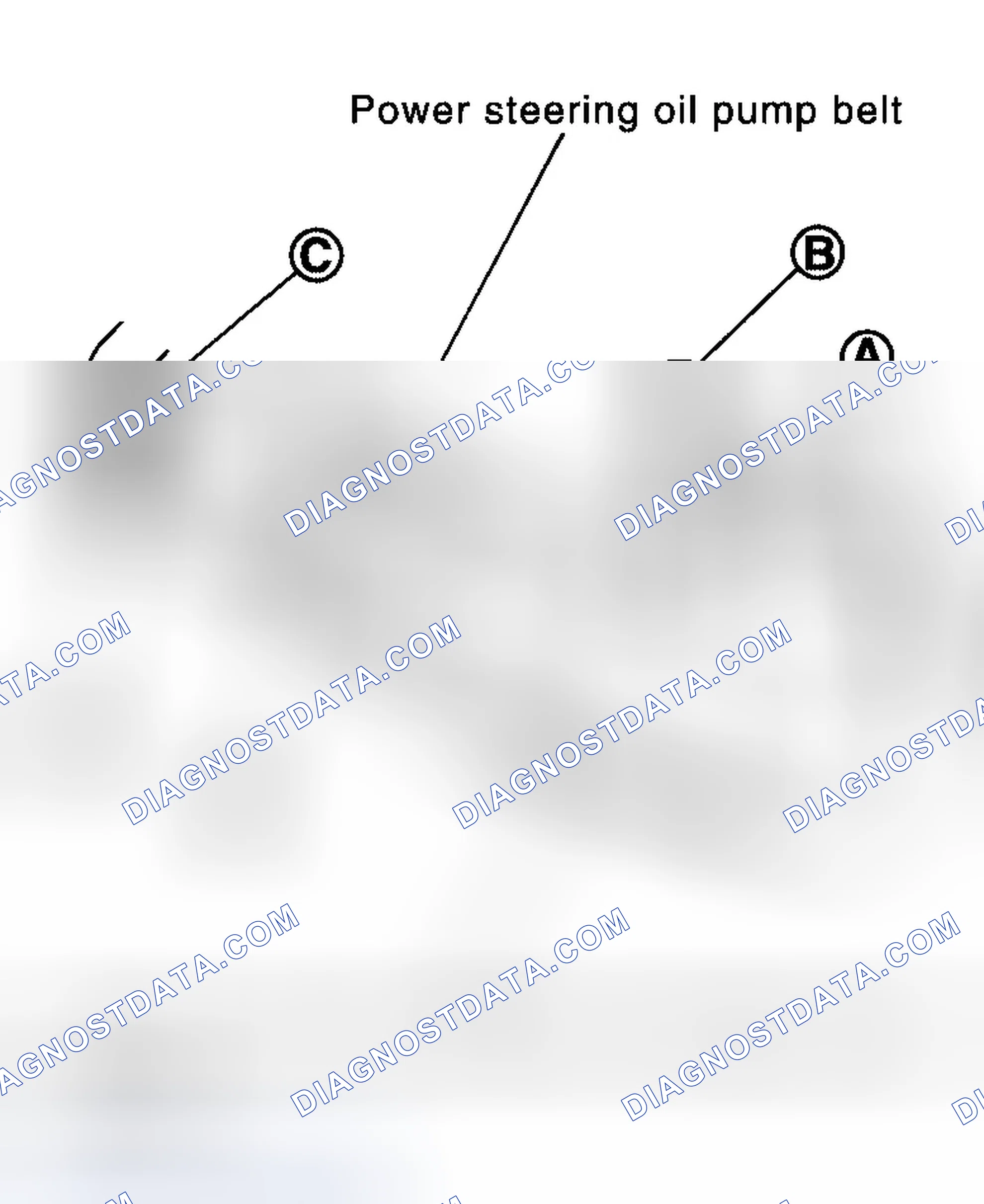 Scheme 11: GENERATOR AND AIR CONDITIONER COMPRESSOR BELT