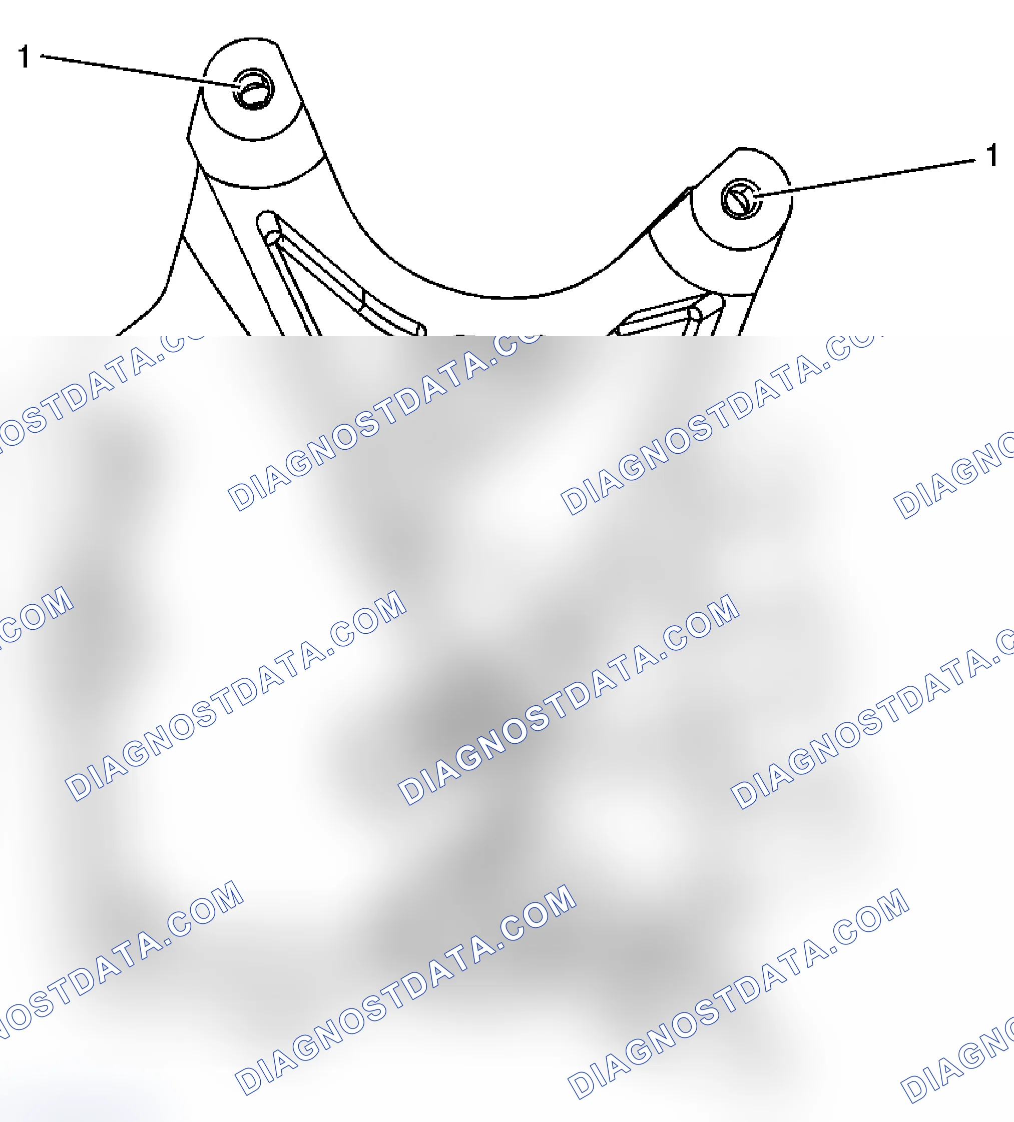 Scheme 97: Generator Bracket - Rear View
