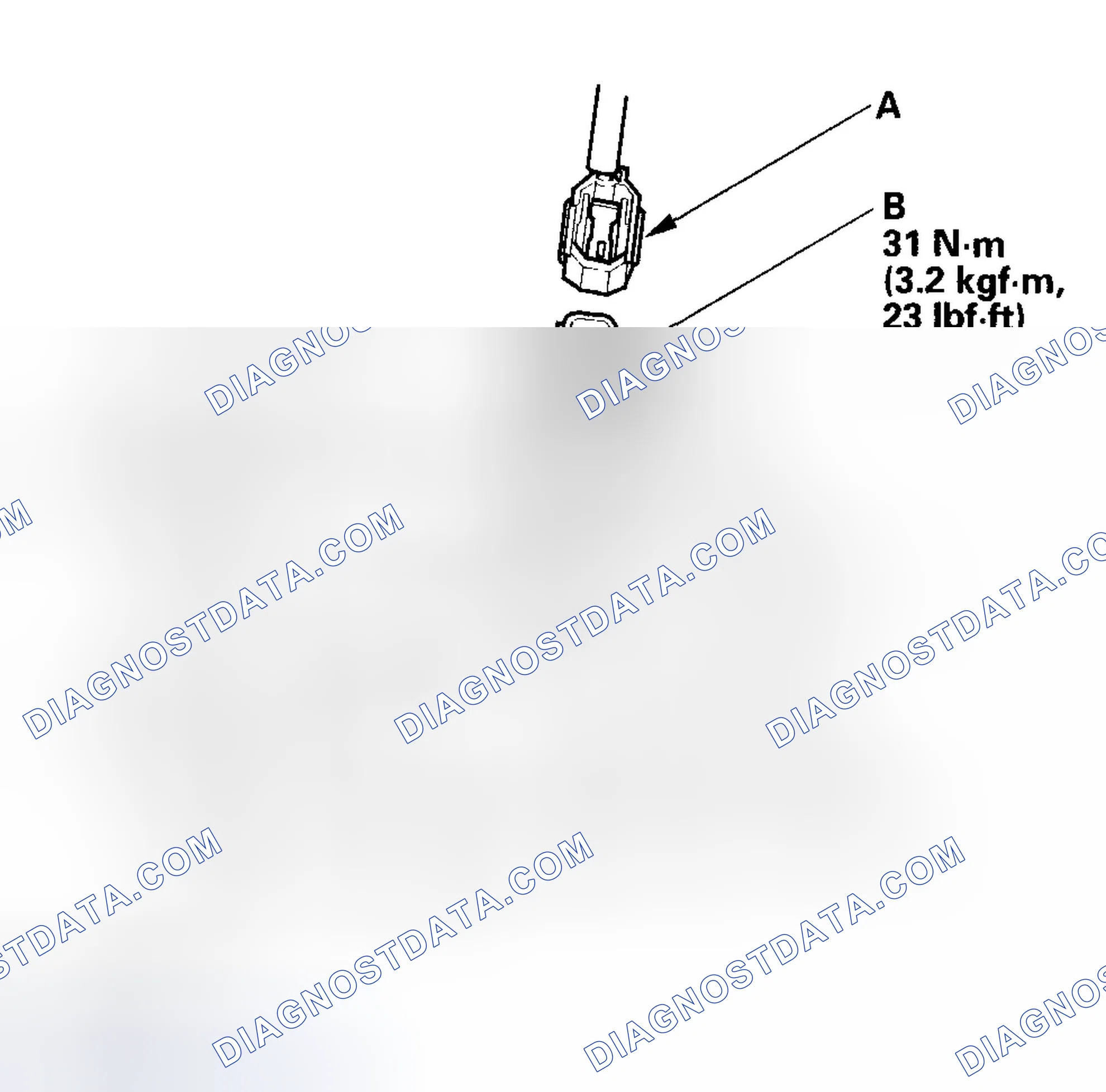 Scheme 556: Knock Sensor Replacement
