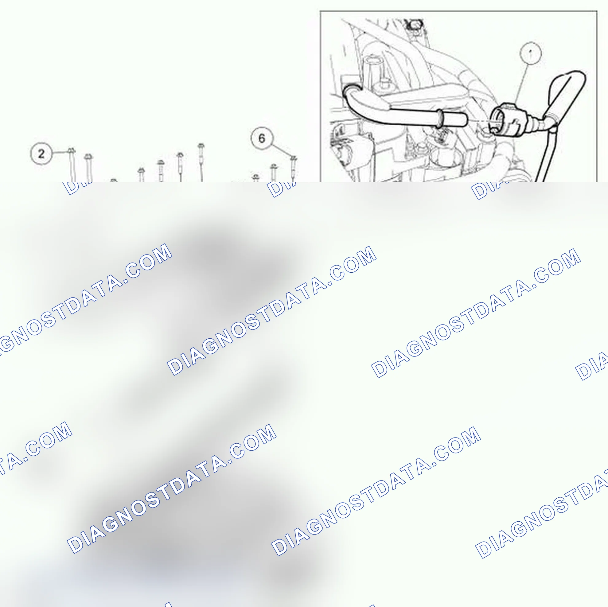 Scheme 7: Thermostat Housing, Thermostat, Intake Manifold and Gaskets