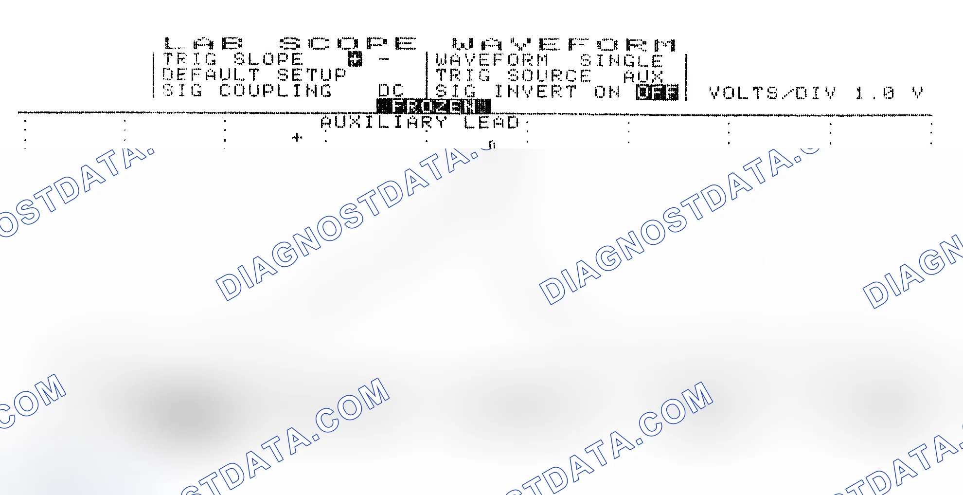 Scheme 19: Single Injector w/Excessive Current Flow - Current Pattern