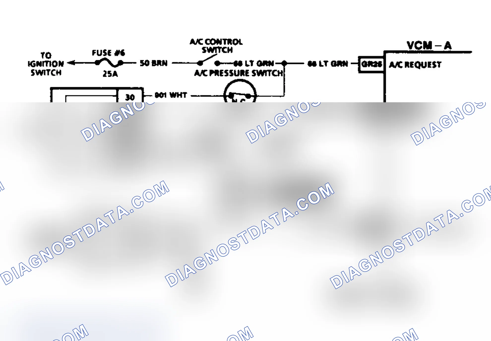 Scheme 236: Chart C-10 Schematic (4.3L (VIN Z) "S" & "T" Series M/T) A/C Compressor Clutch Circuit Diagnosis