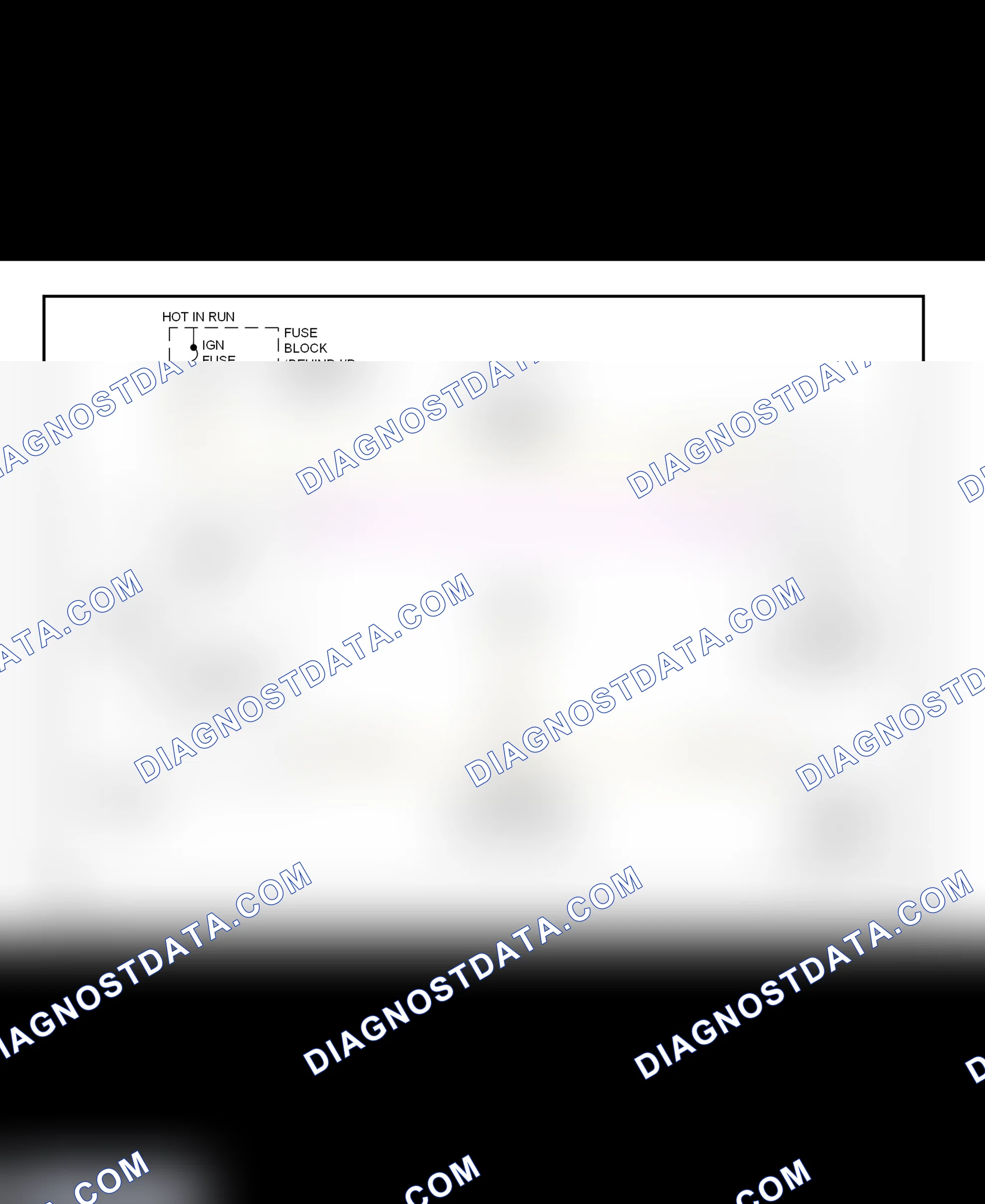 Scheme 205: 1995 "U" Body - 3.1L (Lumina APV, Silhouette & Trans Sport) Wiring Diagram