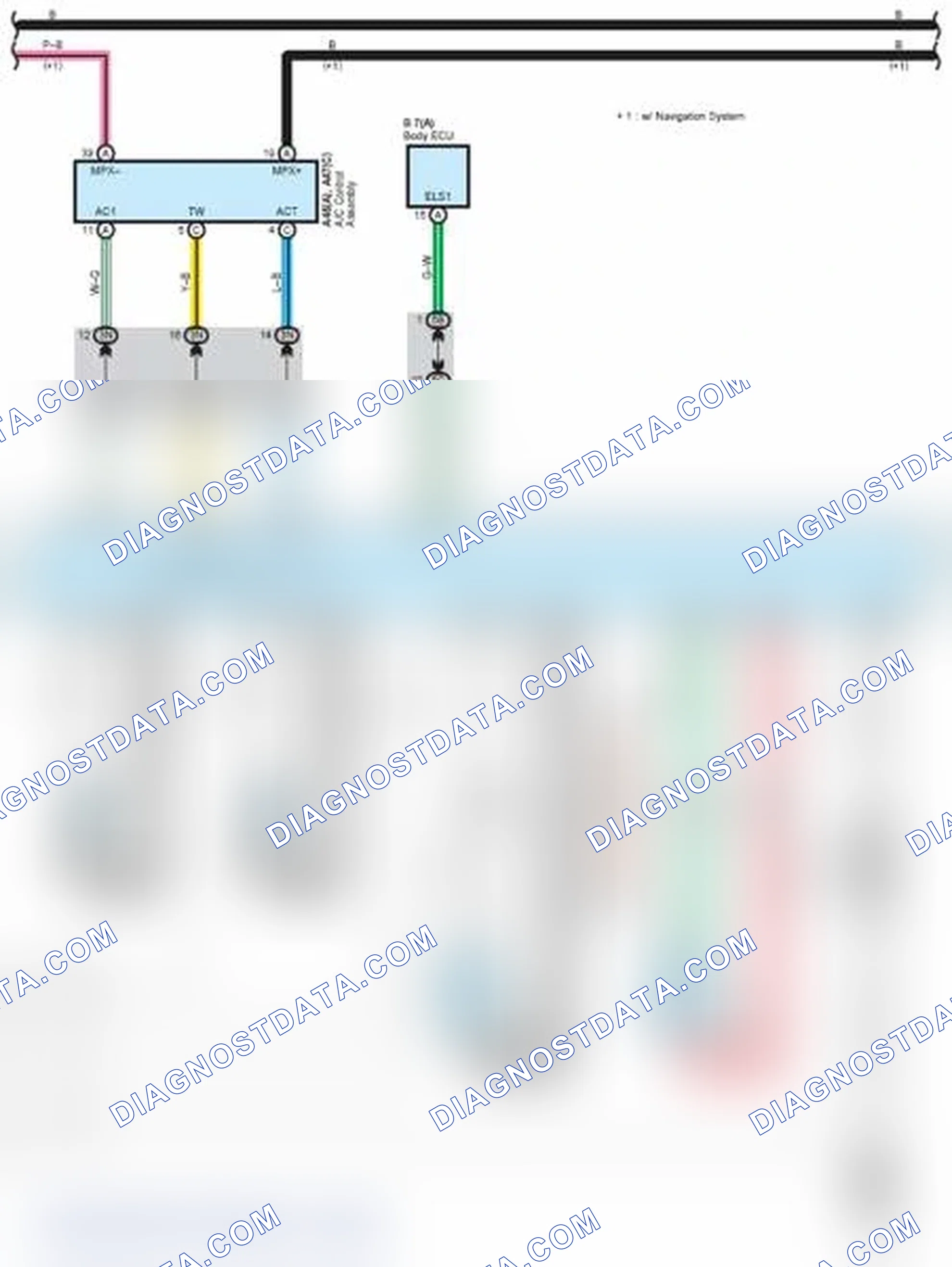 Scheme 54: Engine Control System Wiring Diagram (10 Of 12)